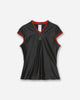 Nike Jordan Jordan Mowalola T Shirt Black/Gym Red T-Shirts Shortsleeve IR2133-010