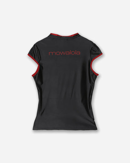 Nike Jordan Jordan Mowalola T Shirt Black/Gym Red T-Shirts Shortsleeve IR2133-010
