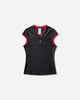 Nike Jordan Jordan Mowalola T Shirt Black/Gym Red T-Shirts Shortsleeve IR2133-010