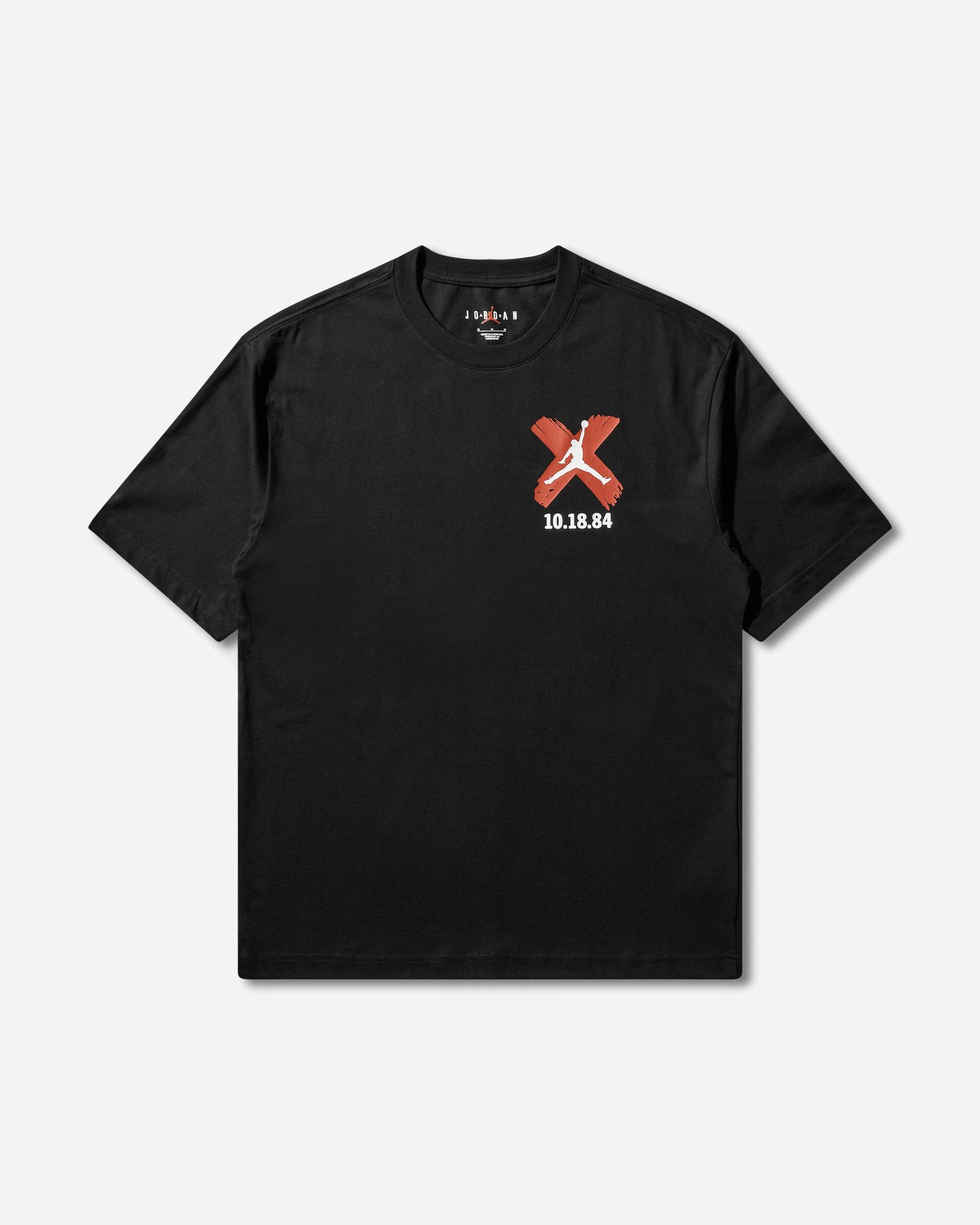 Nike Jordan M J Brk Banned Gfx Ss Crew Black T-Shirts Shortsleeve IR2121-010