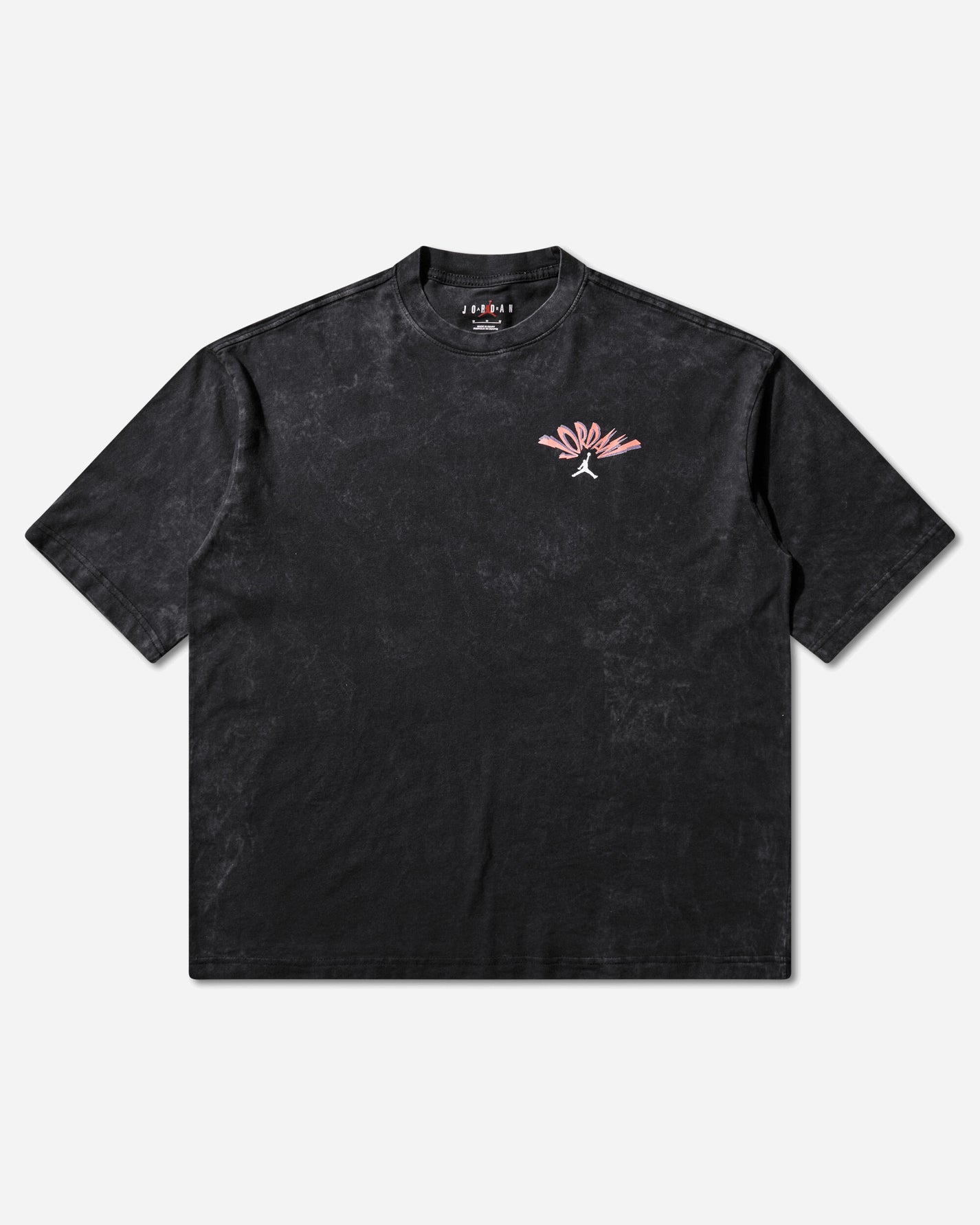 Nike Jordan M J Flt Reis Fear Ss Crew Black/White T-Shirts Shortsleeve IF3118-010