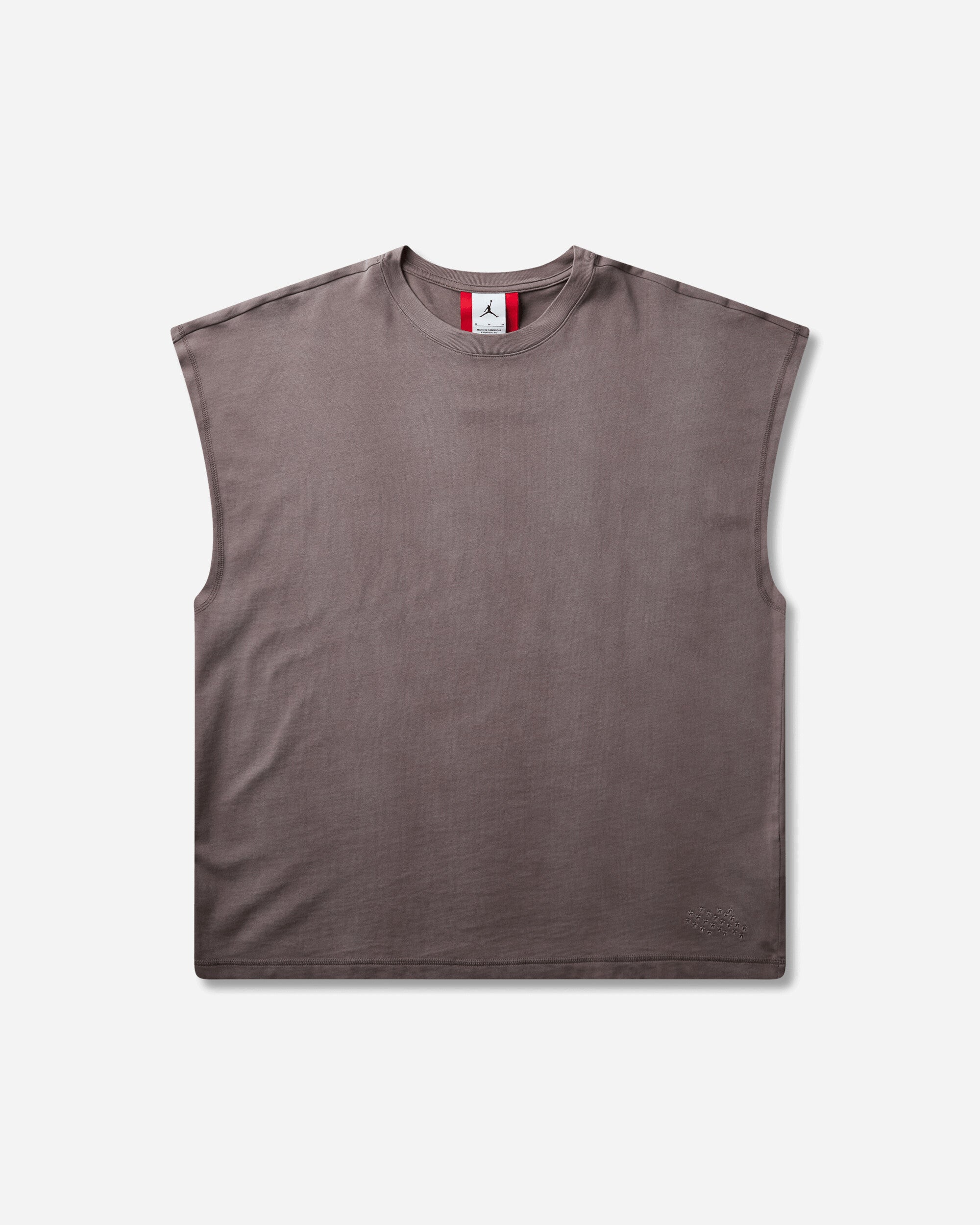 Nike Jordan M J Ih Essntl Cutoff Tee Cave Stone T-Shirts Shortsleeve IQ6298-289