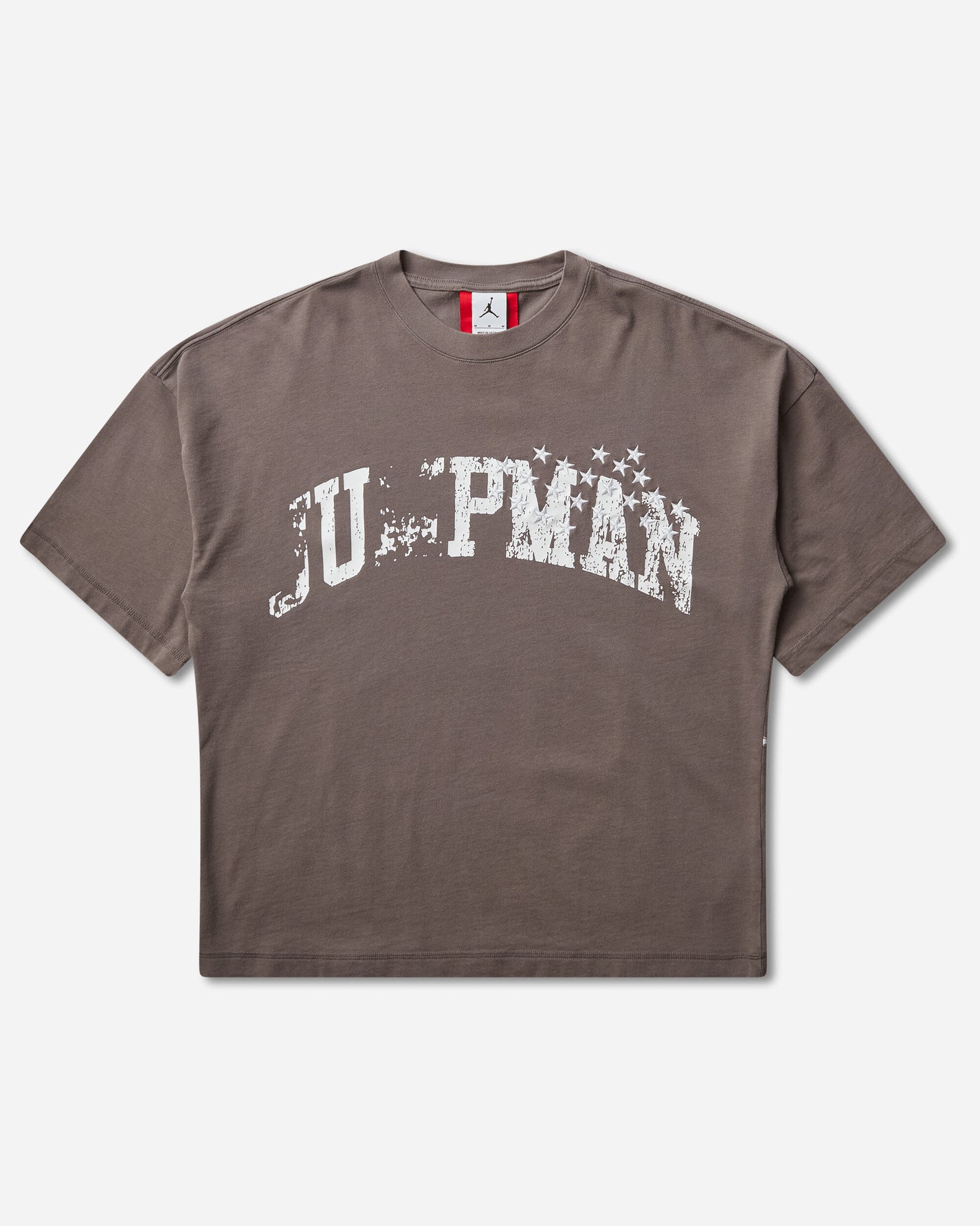Nike Jordan M J Ih Jm Star Ss Tee Cave Stone T-Shirts Shortsleeve IM7392-289