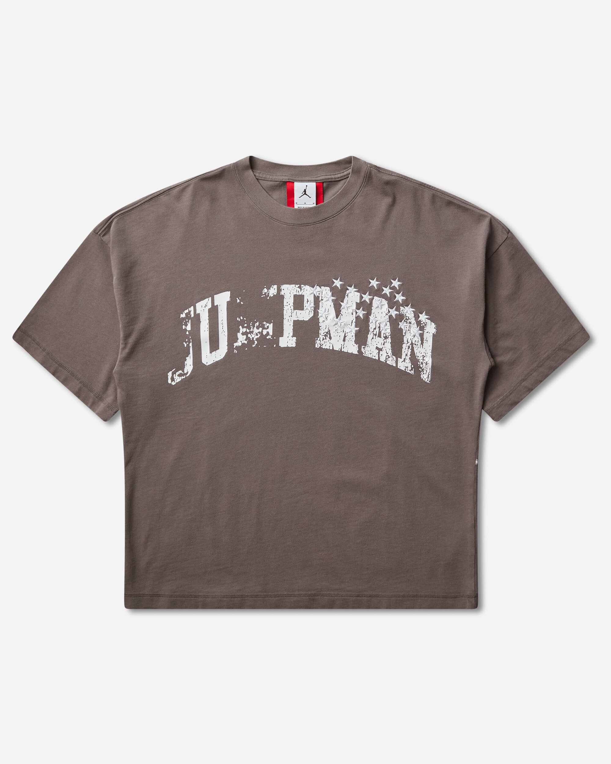 Nike Jordan M J Ih Jm Star Ss Tee Cave Stone T-Shirts Shortsleeve IM7392-289