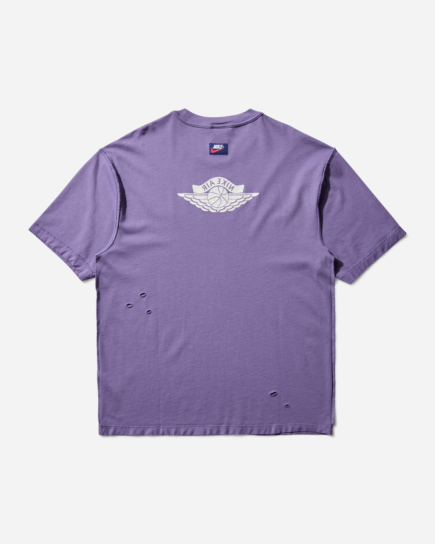 Nike Jordan M J Rare Air Wsh 85 Ss Crew Purple Earth/Sail T-Shirts Shortsleeve IB3130-554