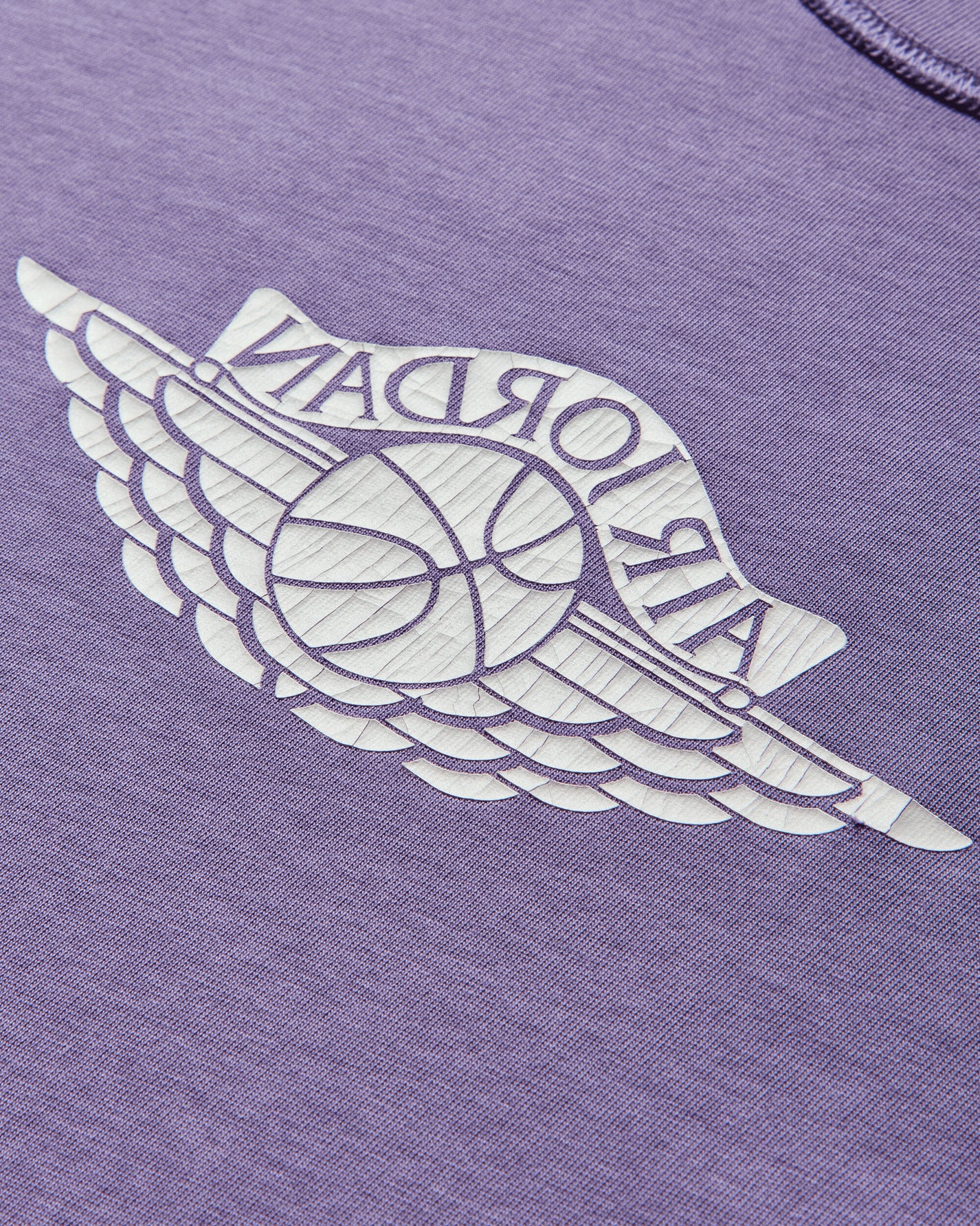 Nike Jordan M J Rare Air Wsh 85 Ss Crew Purple Earth/Sail T-Shirts Shortsleeve IB3130-554