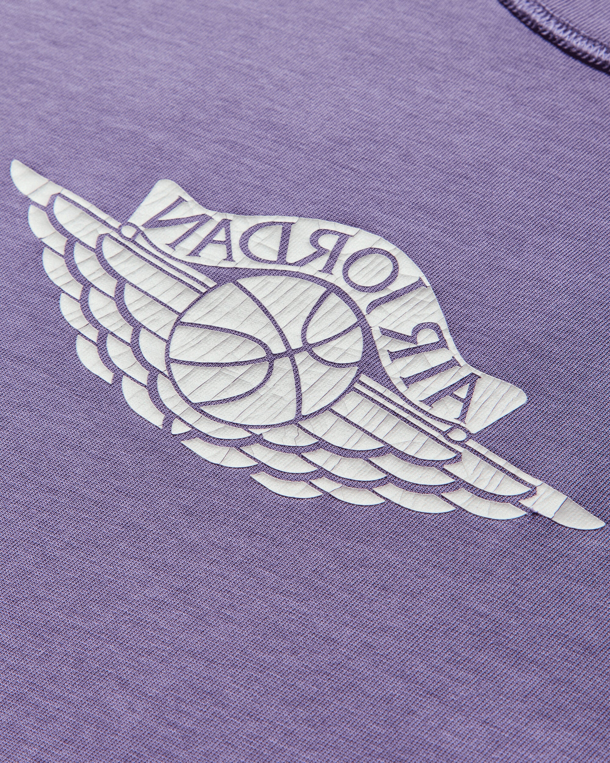 Nike Jordan M J Rare Air Wsh 85 Ss Crew Purple Earth/Sail T-Shirts Shortsleeve IB3130-554