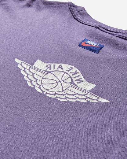 Nike Jordan M J Rare Air Wsh 85 Ss Crew Purple Earth/Sail T-Shirts Shortsleeve IB3130-554