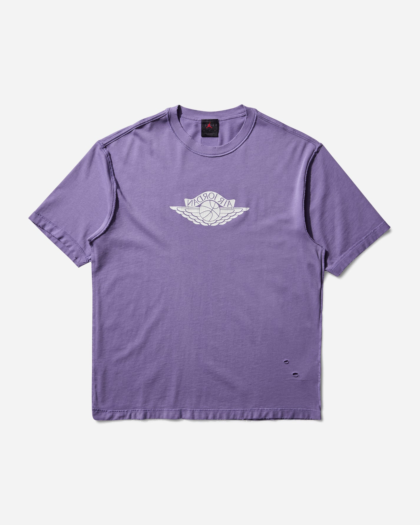 Nike Jordan M J Rare Air Wsh 85 Ss Crew Purple Earth/Sail T-Shirts Shortsleeve IB3130-554
