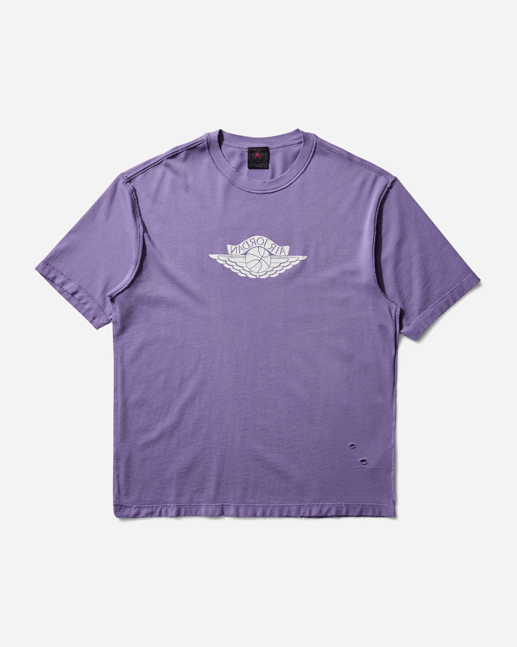Nike Jordan M J Rare Air Wsh 85 Ss Crew Purple Earth/Sail T-Shirts Shortsleeve IB3130-554