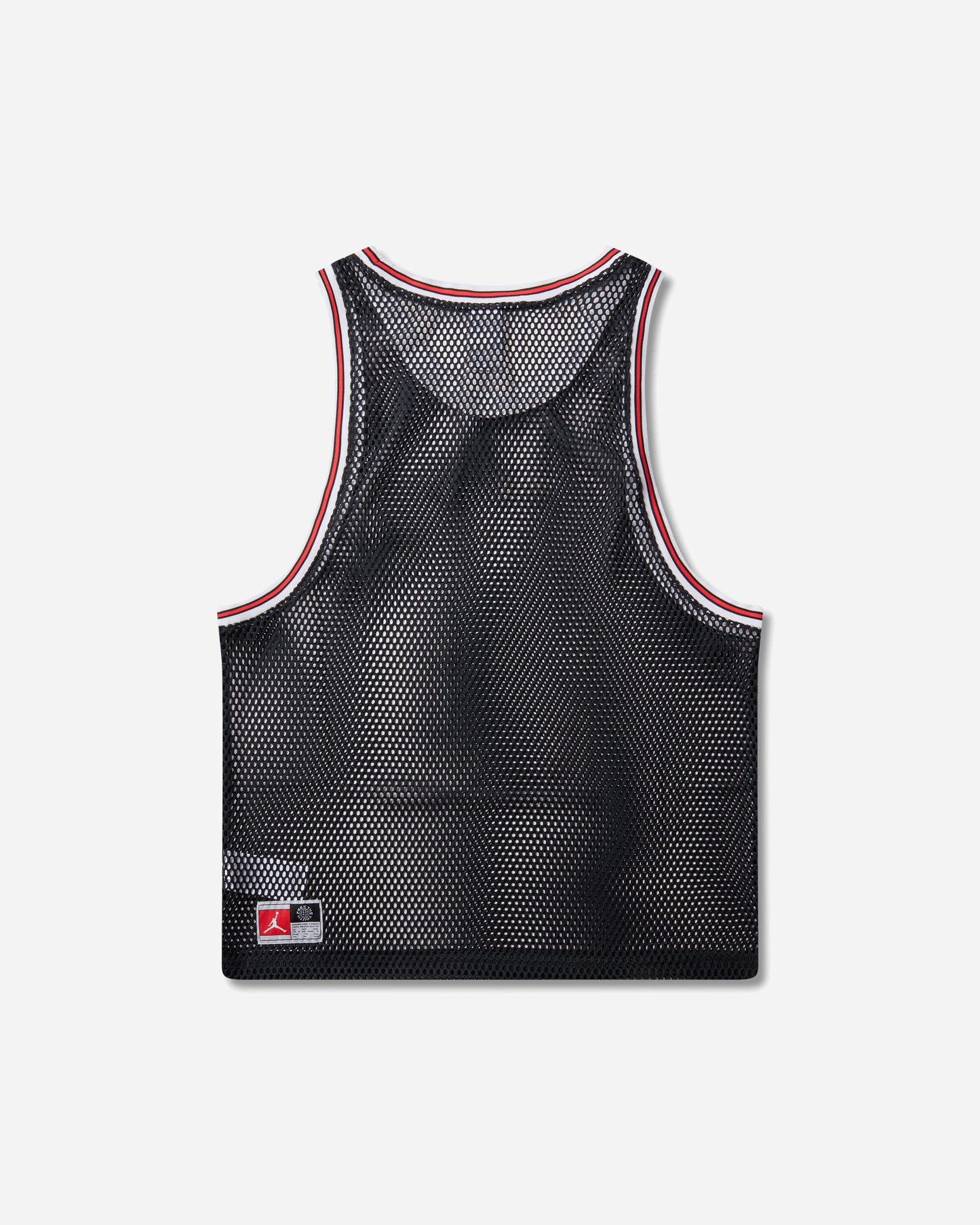 Nike Jordan M J Fty Bball Jersey Black/Lt Crimson T-Shirts Top IQ6245-010