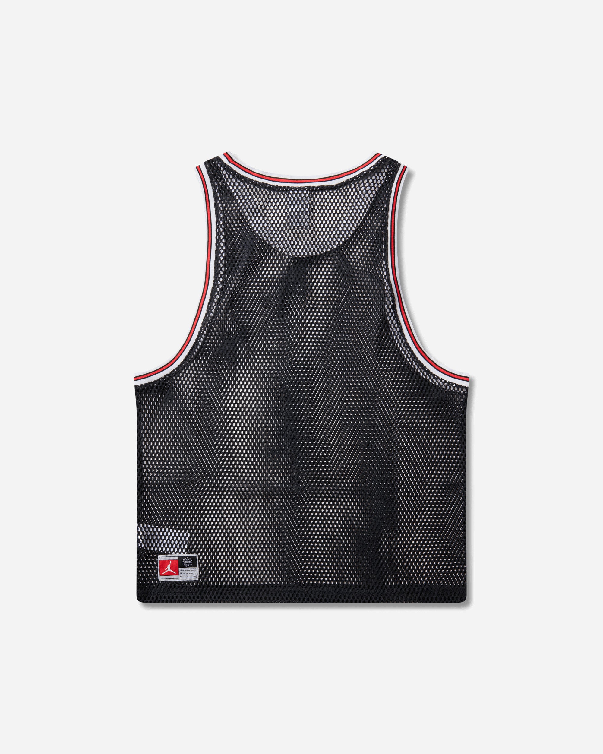 Nike Jordan M J Fty Bball Jersey Black/Lt Crimson T-Shirts Top IQ6245-010