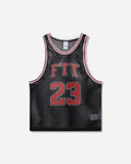 Nike Jordan M J Fty Bball Jersey Black/Lt Crimson T-Shirts Top IQ6245-010
