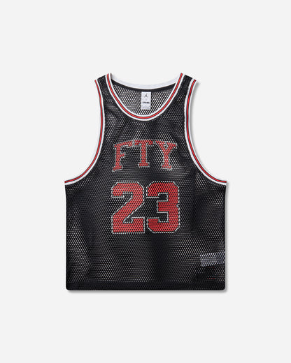 Nike Jordan M J Fty Bball Jersey Black/Lt Crimson T-Shirts Top IQ6245-010