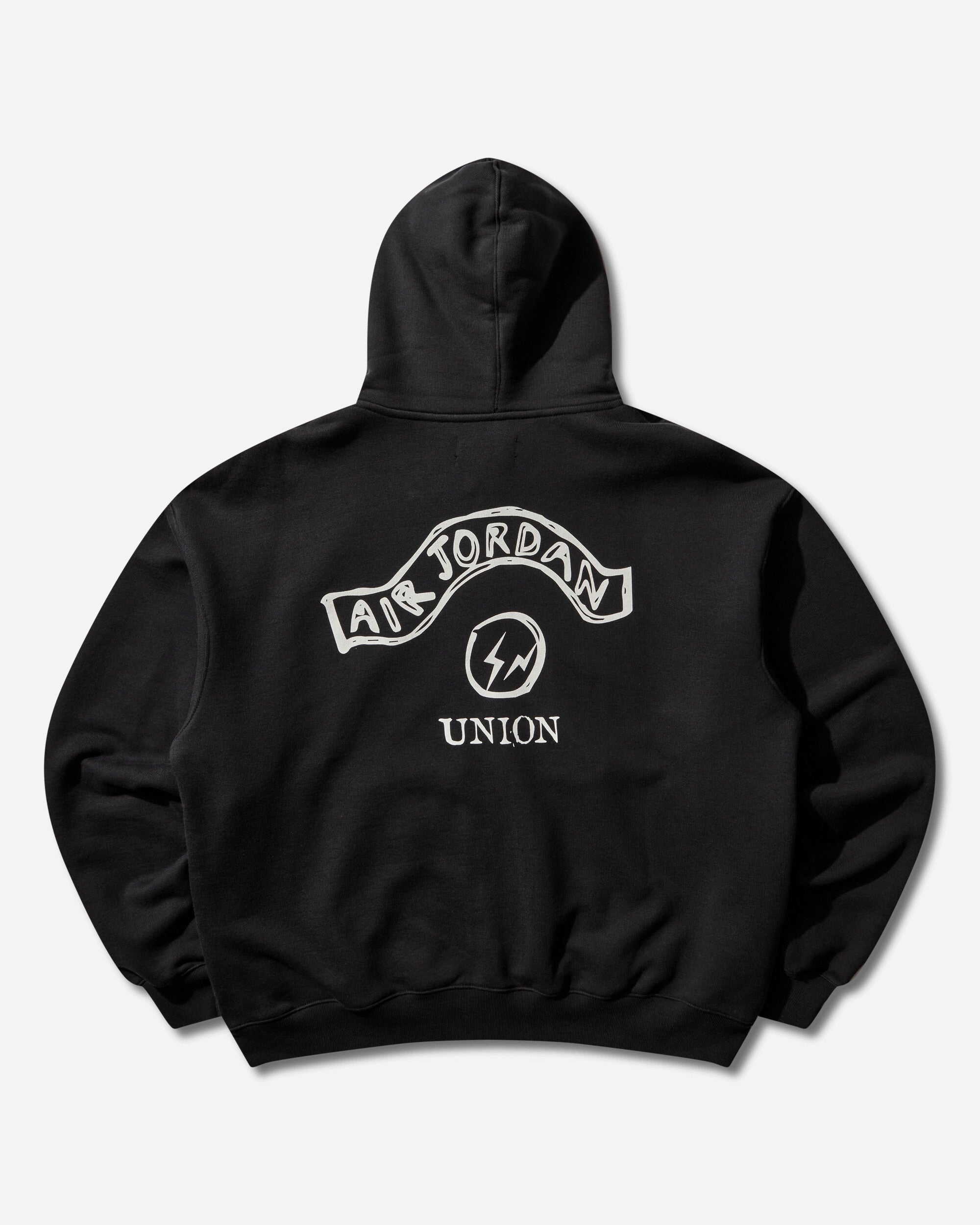 Nike Jordan M J Uni Frag Fz Hoodie Black/Sail Sweatshirts Zip-Ups IR0641-010