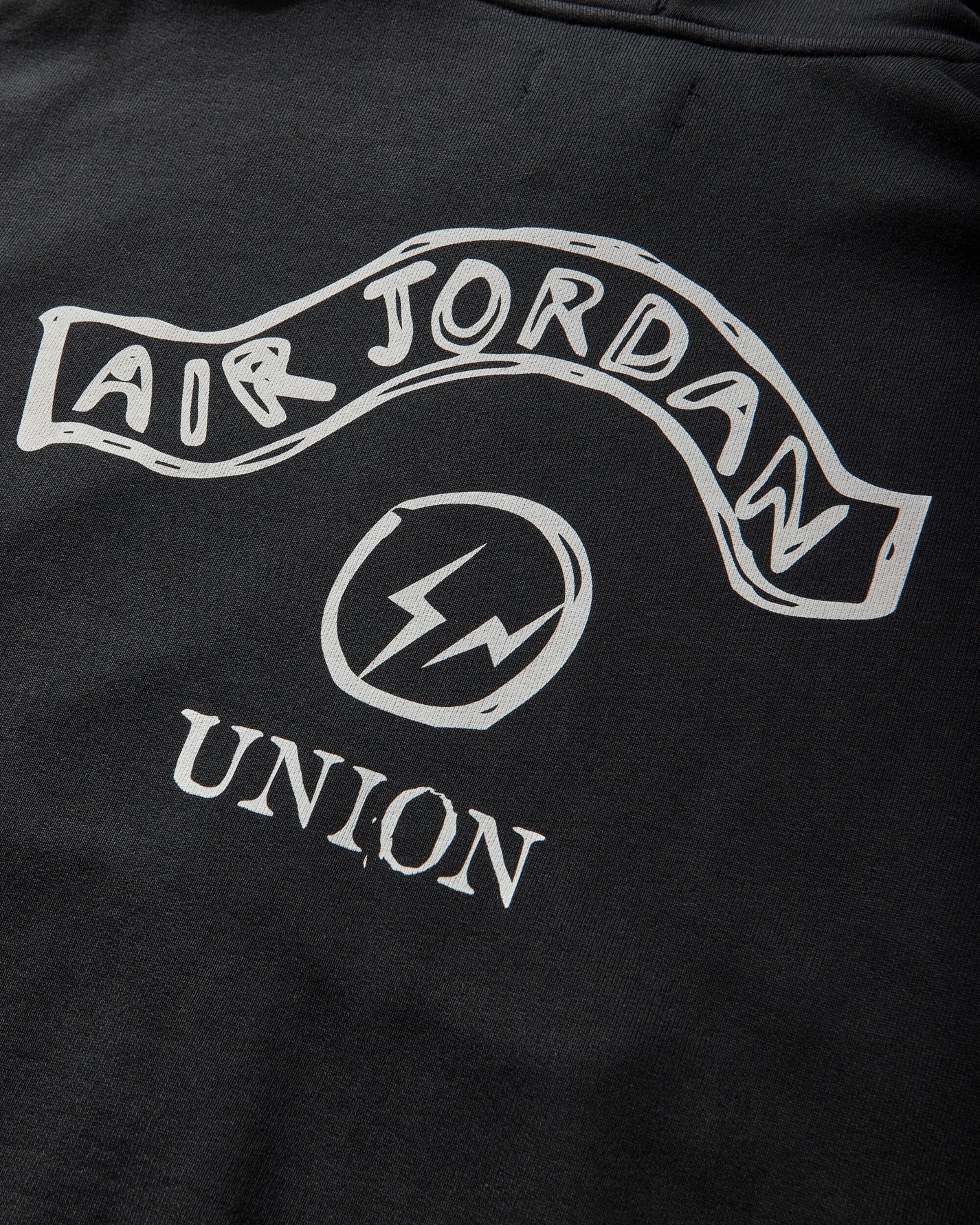 Nike Jordan M J Uni Frag Fz Hoodie Black/Sail Sweatshirts Zip-Ups IR0641-010