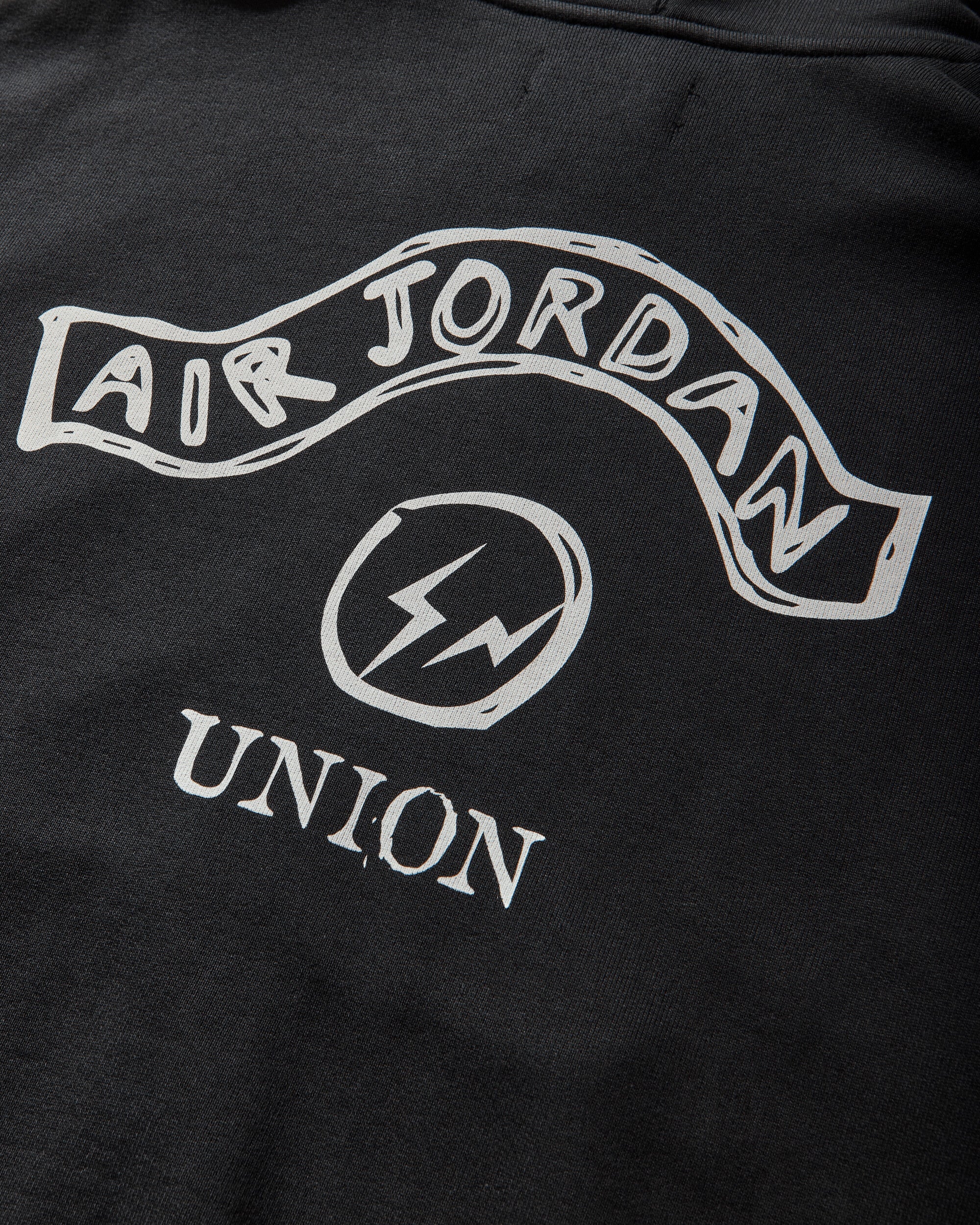 Nike Jordan M J Uni Frag Fz Hoodie Black/Sail Sweatshirts Zip-Ups IR0641-010