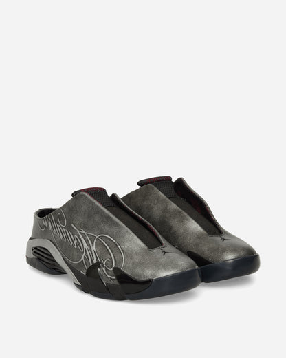 Nike Jordan Air Jordan 14 Retro Mule Mowalola Black/Metallic Silver/Red Sneakers High IR0908-001