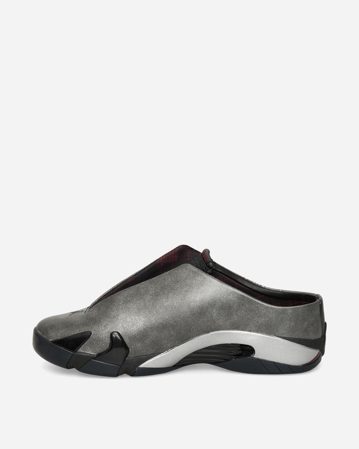 Nike Jordan Air Jordan 14 Retro Mule Mowalola Black/Metallic Silver/Red Sneakers High IR0908-001