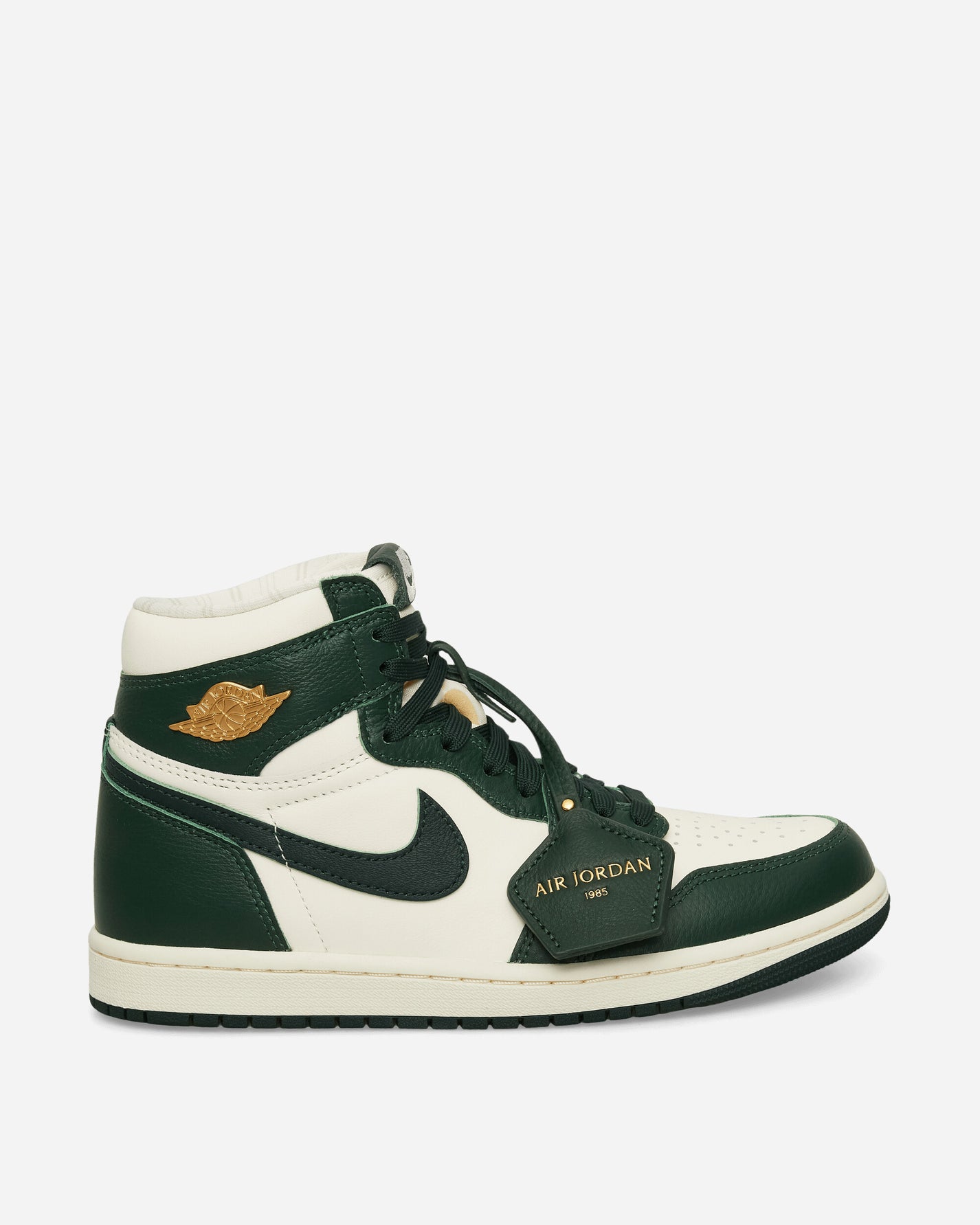 Nike Jordan Air Jordan 1 Retro High Og Women's Shoes Pale Ivory/Pro Green/Fir/Cocon Sneakers High FD2596-101