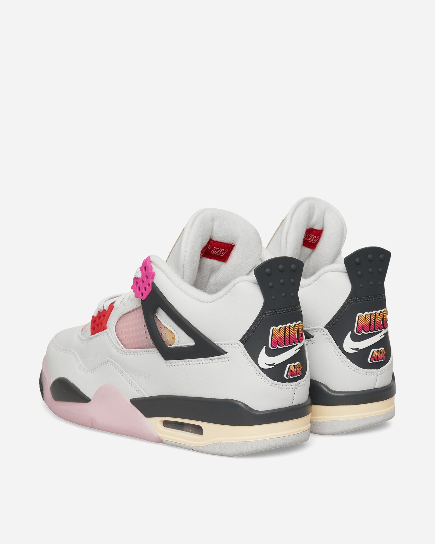 Nike Jordan Air Jordan 4 Retro Off White/Fire Pink Anthracite Sneakers High JA1135-100