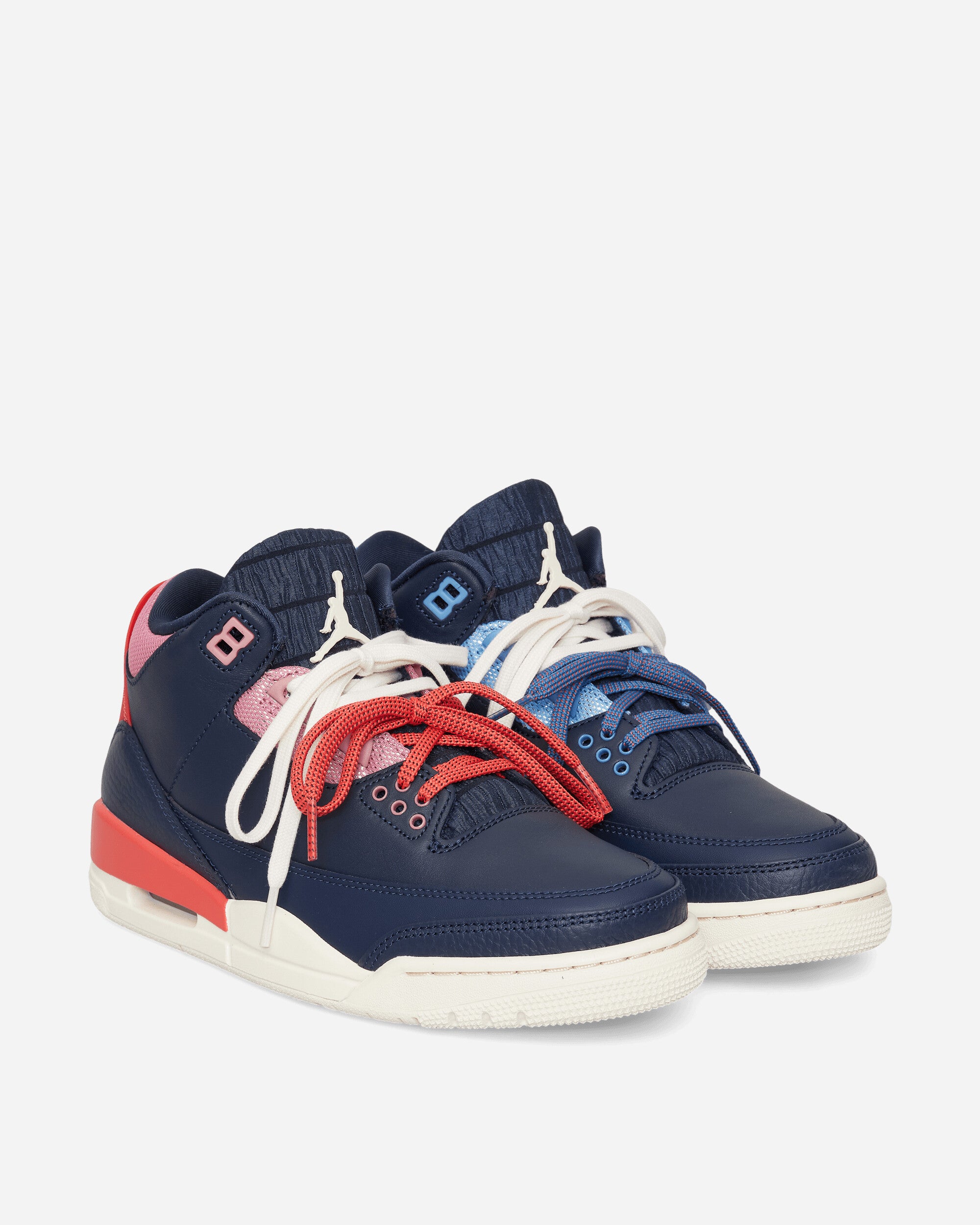 Nike Jordan Wmns Air Jordan 3 Retro Obsidian/Chalk/Track Red Sneakers High CK9246-400