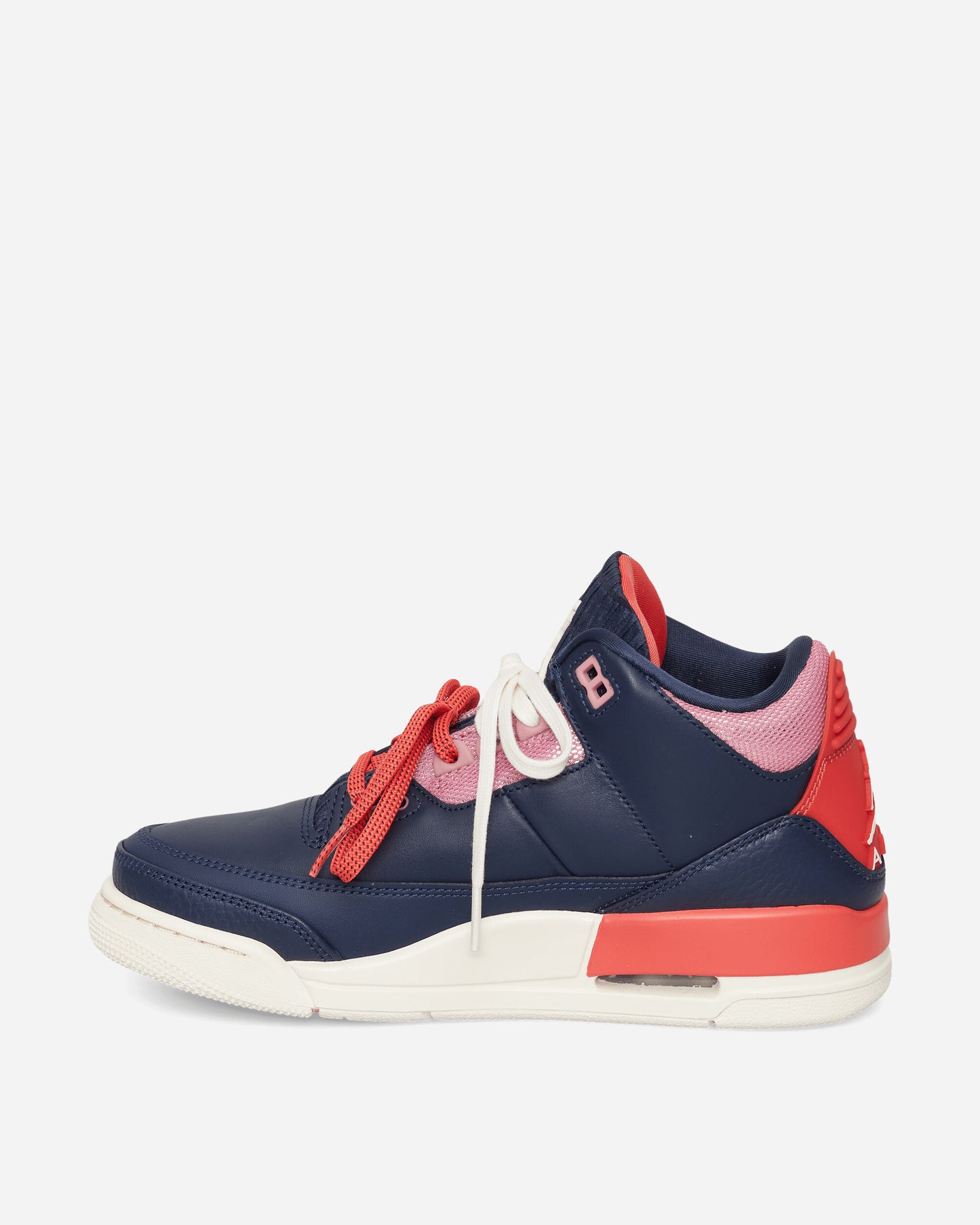 Nike Jordan Wmns Air Jordan 3 Retro Obsidian/Chalk/Track Red Sneakers High CK9246-400