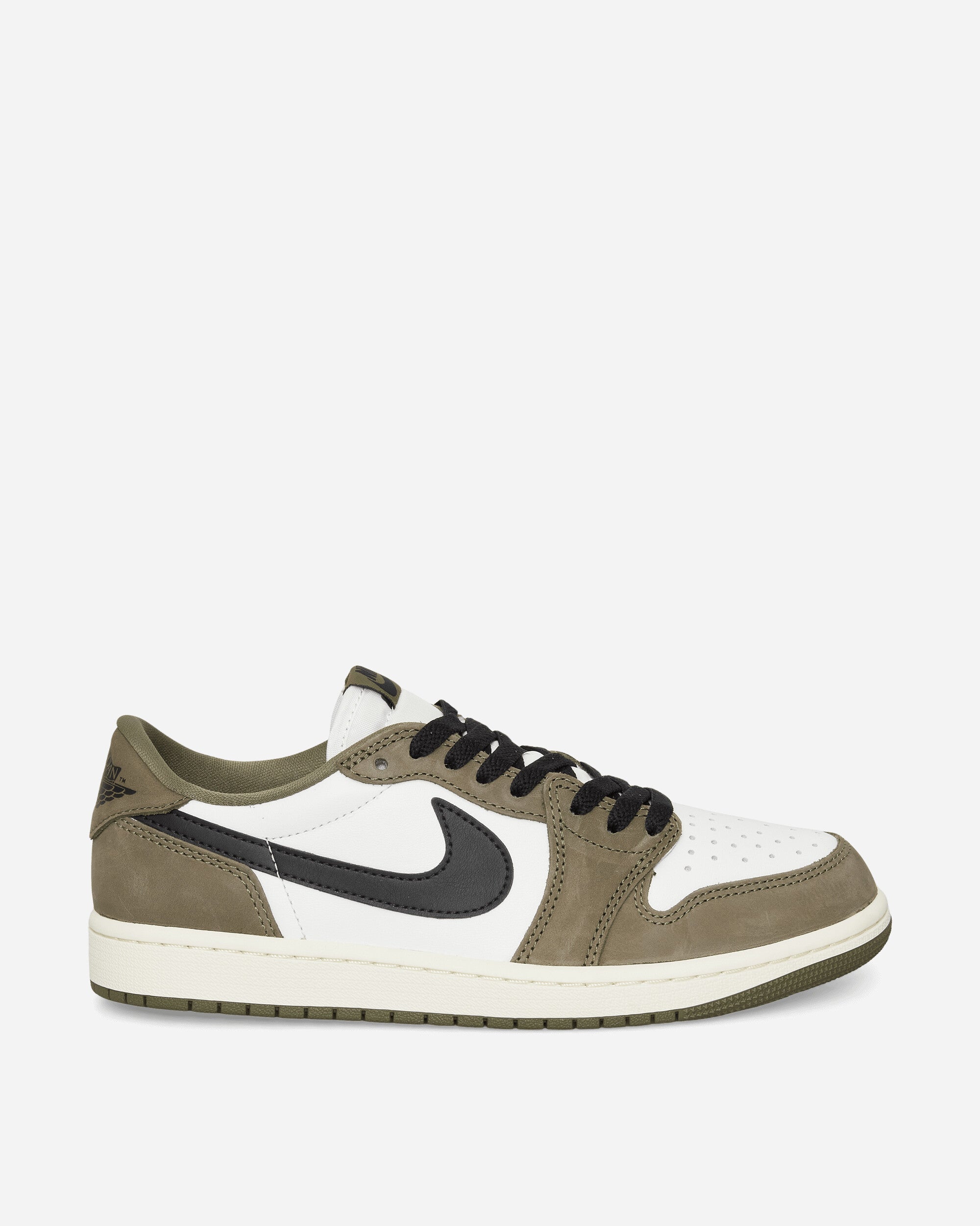 Nike Jordan Air Jordan 1 Retro Low Men's Shoes Medium Olive/Black-Summit Whit Sneakers Low HQ6998-200