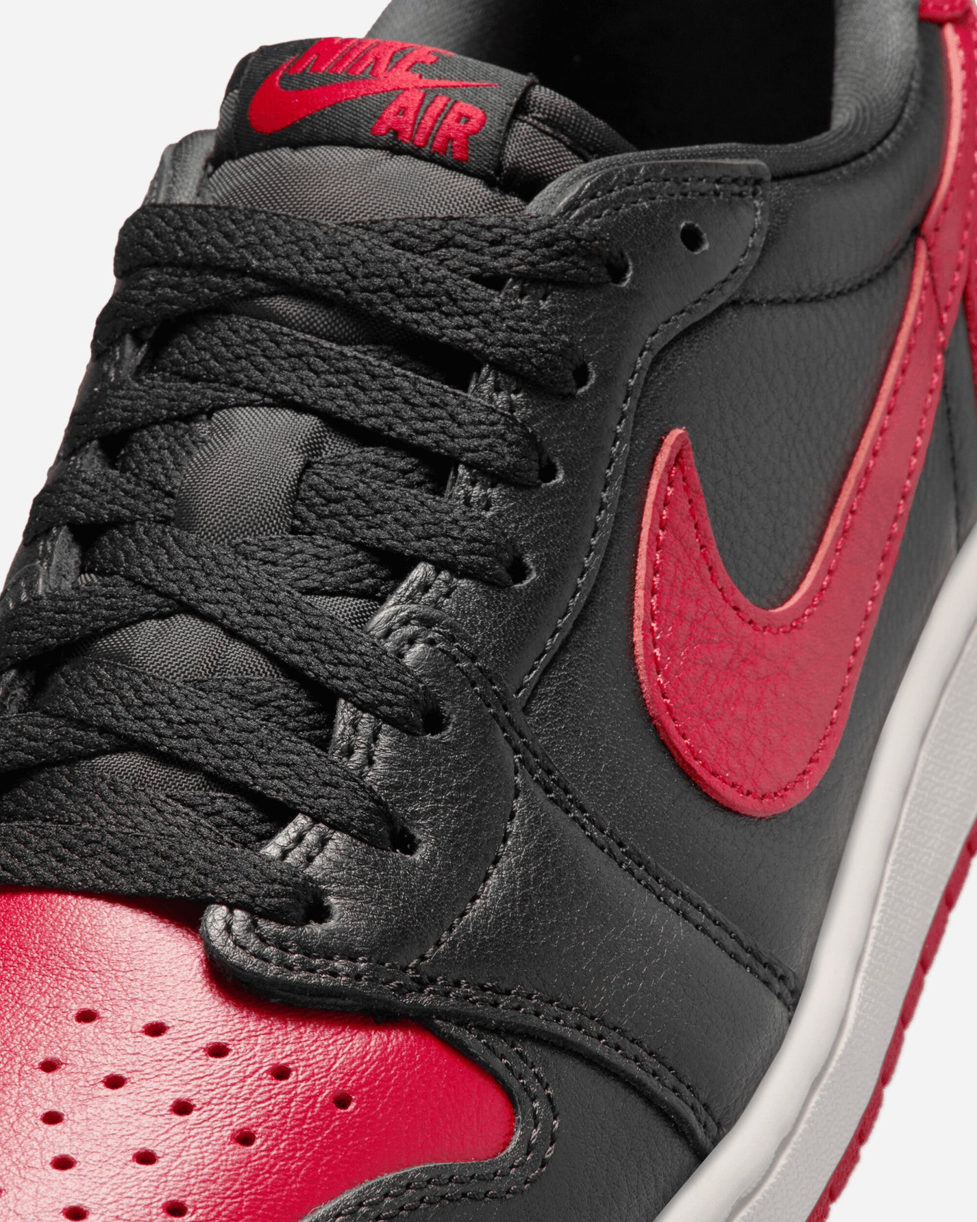 Nike Jordan Air Jordan 1 Retro Low og Black/Black-Varsity Red-Summit Sneakers Low IW6276-001