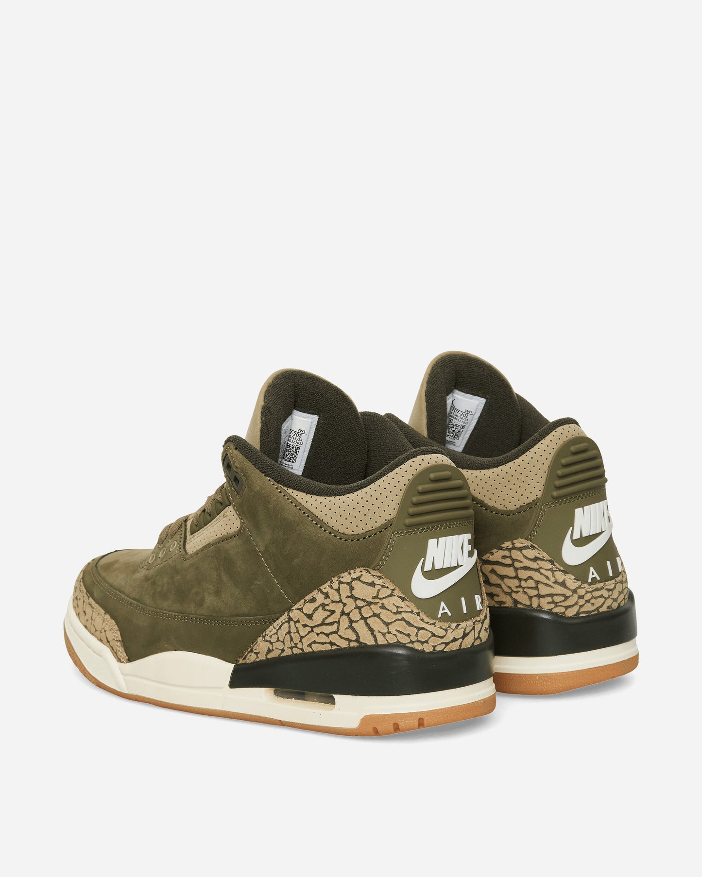 Nike Jordan Air Jordan 3 Retro Men's Shoes Medium Olive/Sequoia-Neutral O Sneakers Low DN3707-202