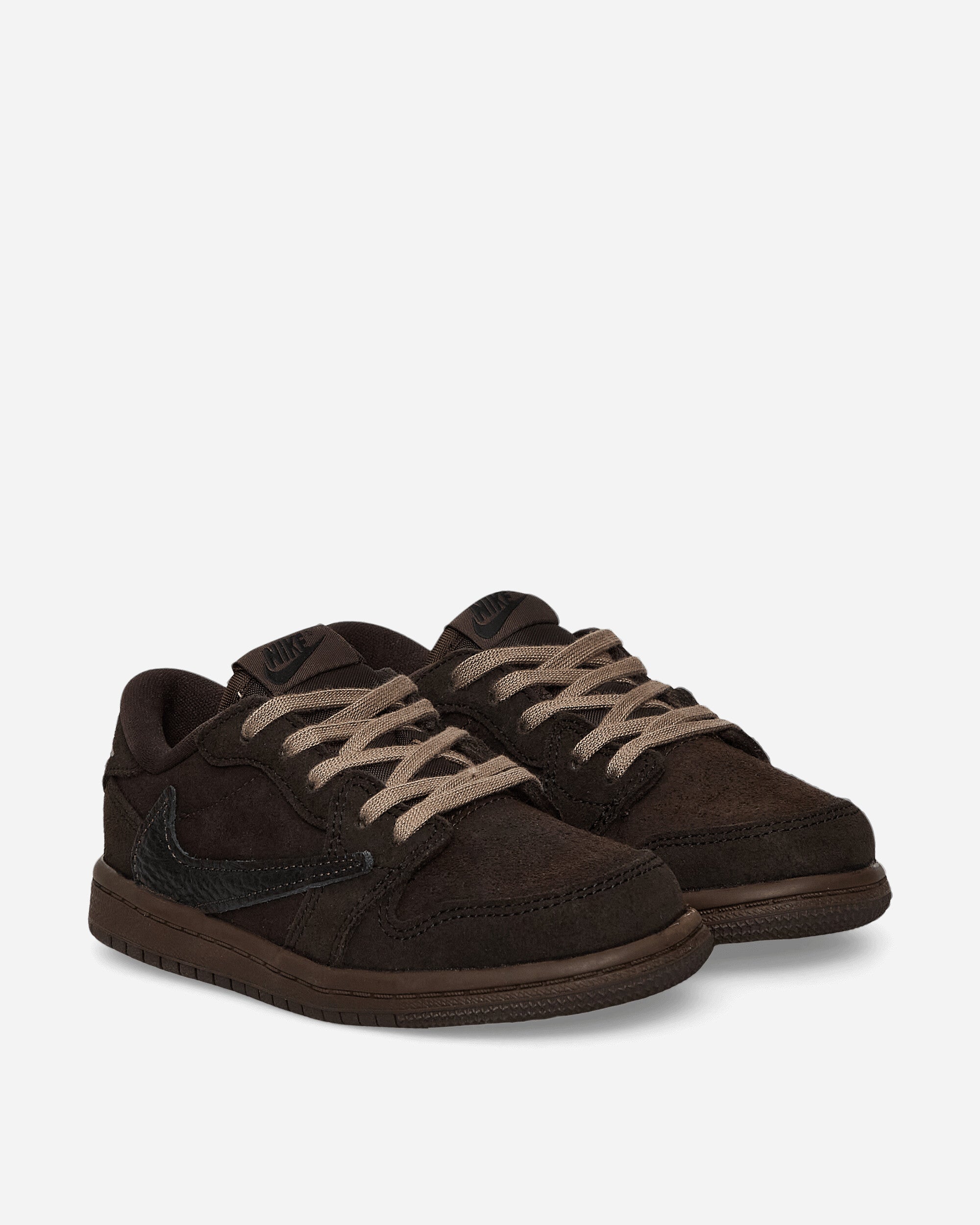 Travis Scott Air Jordan 1 Low (TD) Sneakers Velvet Brown / Dark