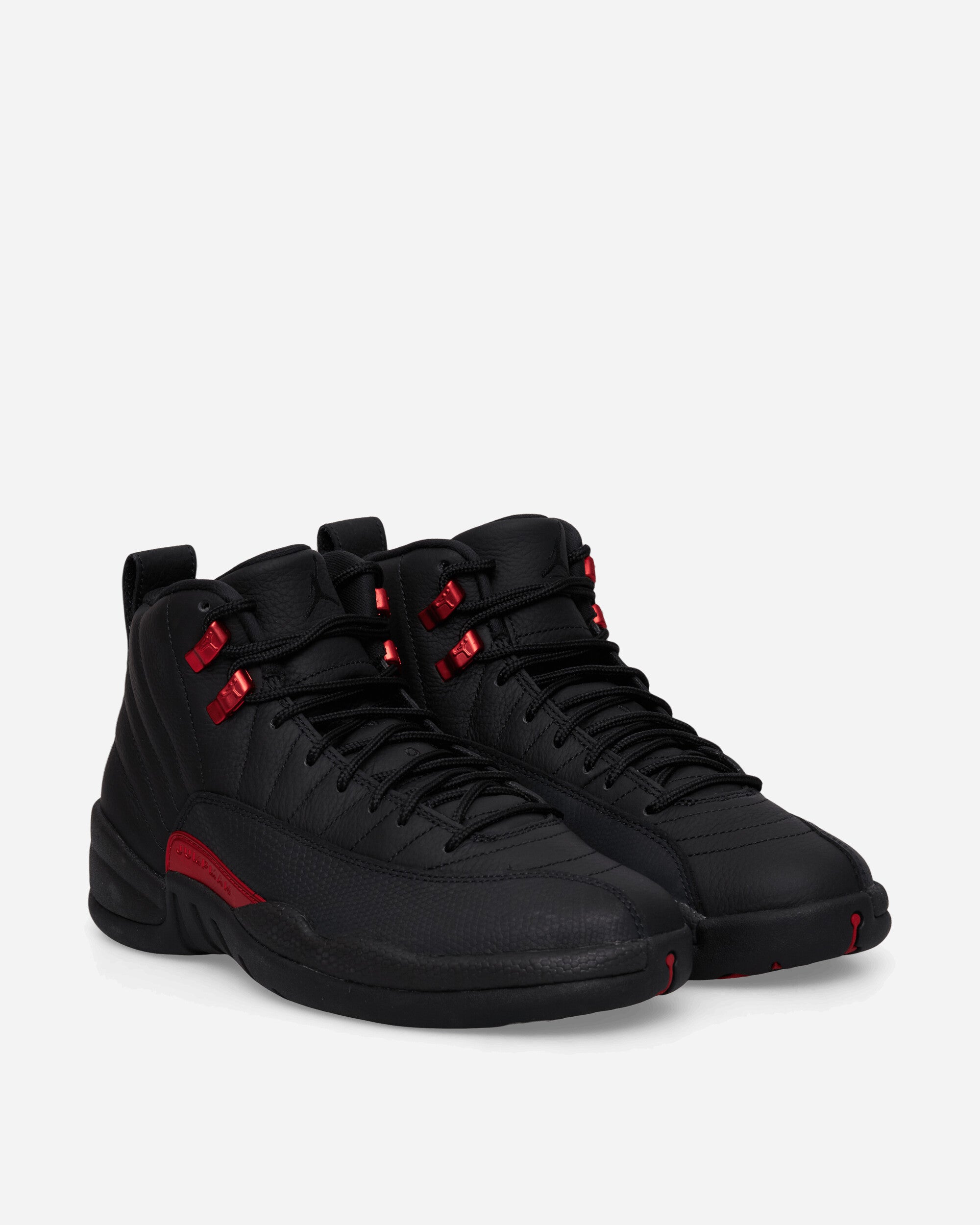 Nike Jordan Air Jordan 12 Retro Men's Shoes Black/Varsity Red Sneakers Mid CT8013-003