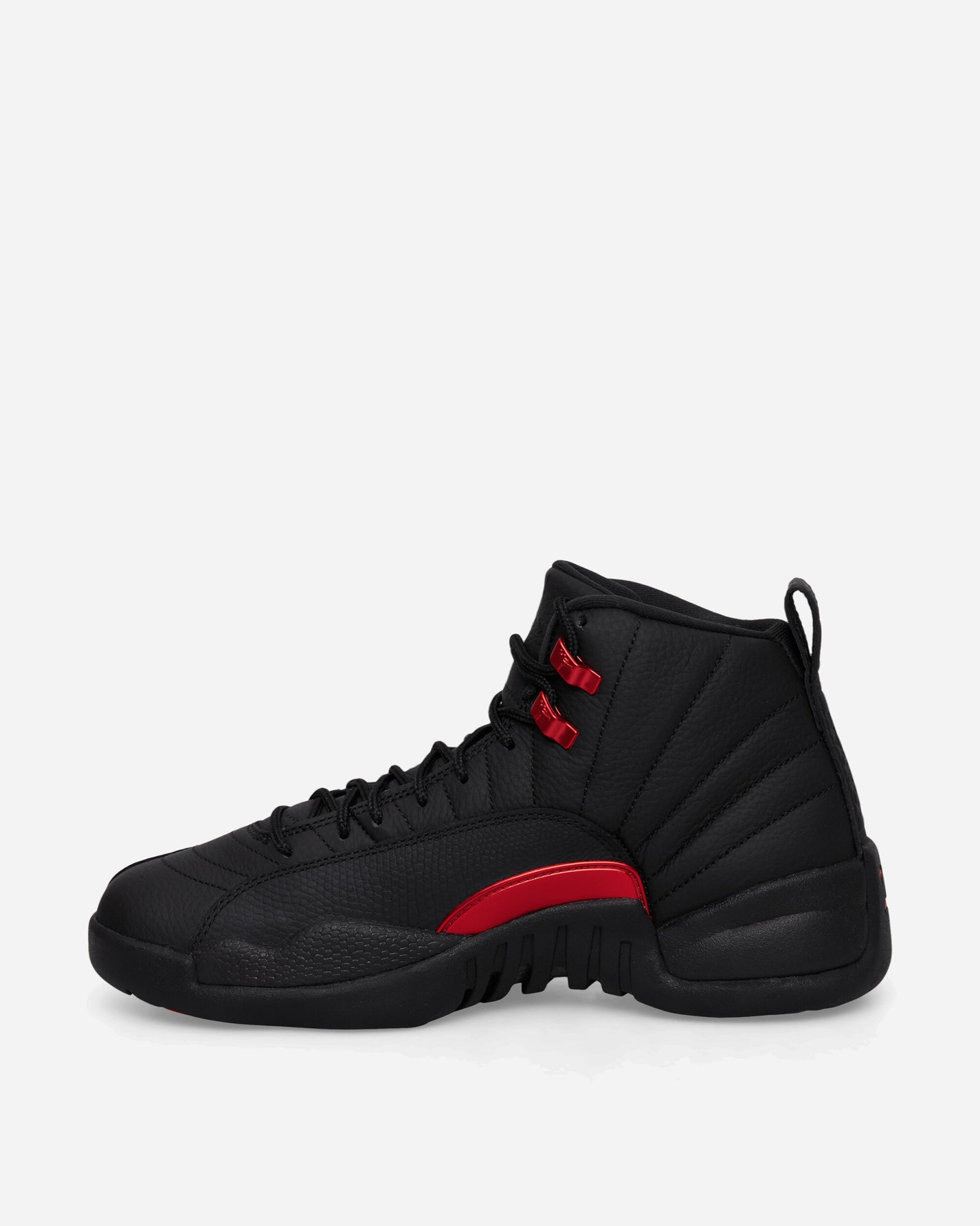 Nike Jordan Air Jordan 12 Retro Men's Shoes Black/Varsity Red Sneakers Mid CT8013-003