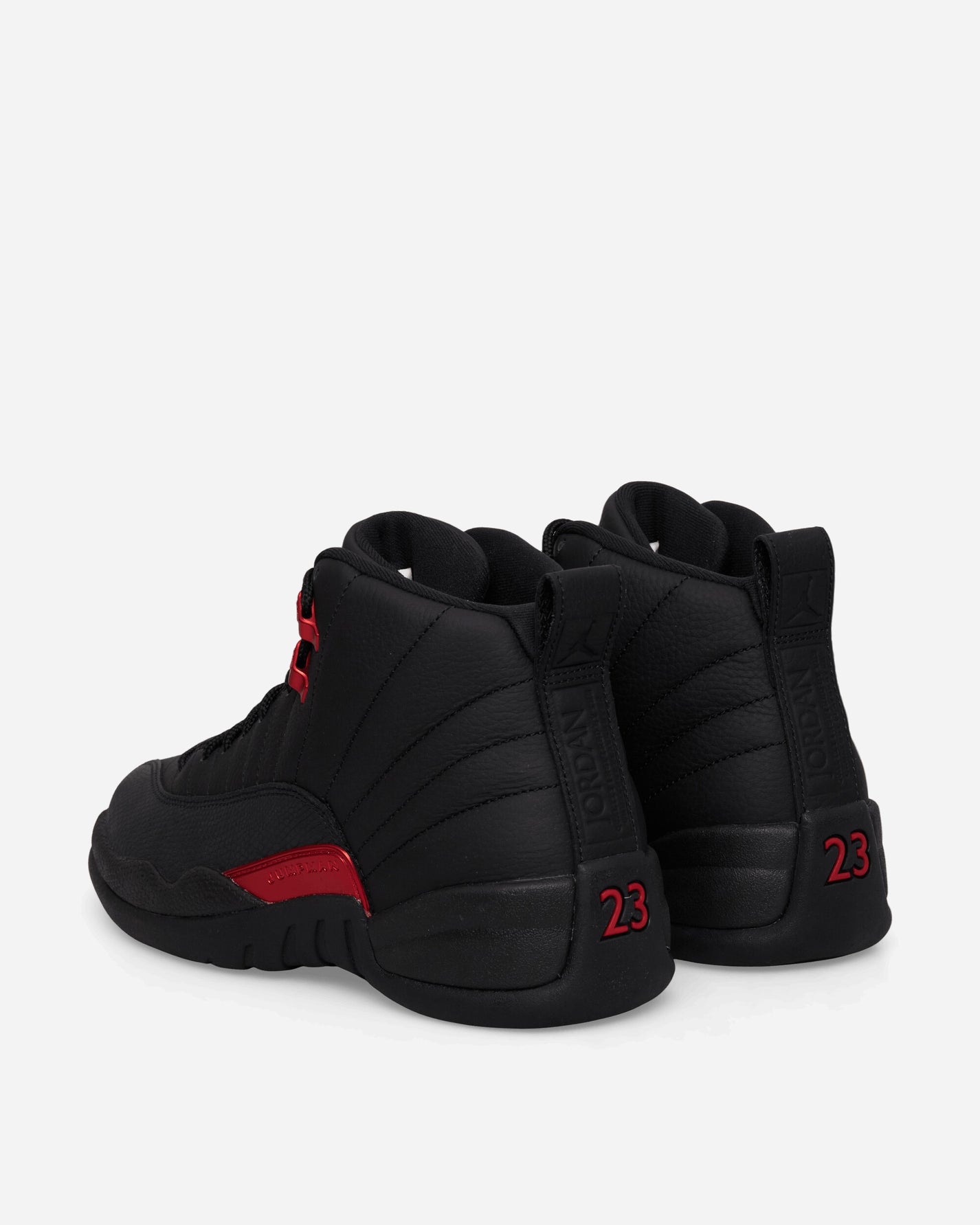 Nike Jordan Air Jordan 12 Retro Men's Shoes Black/Varsity Red Sneakers Mid CT8013-003