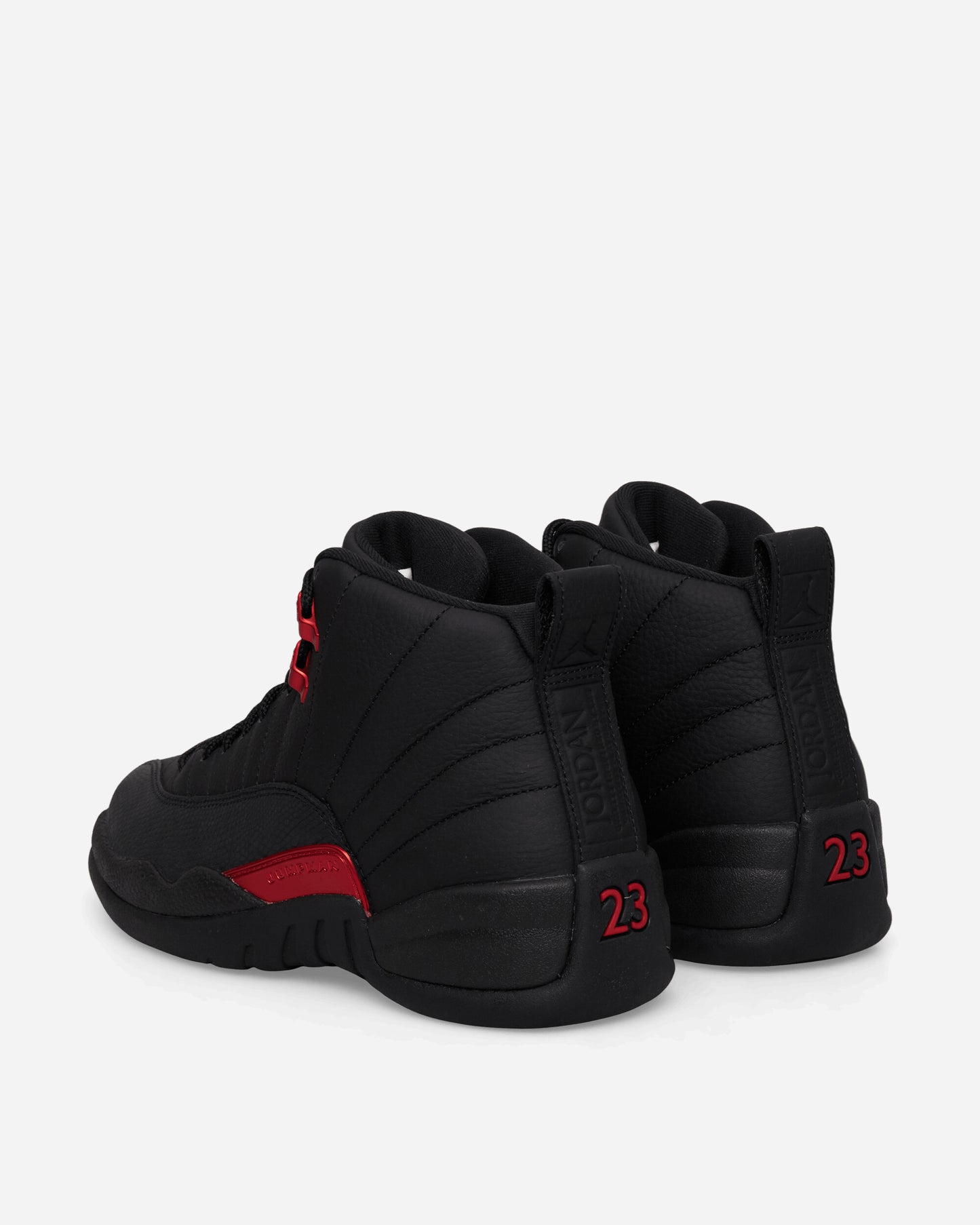 Nike Jordan Air Jordan 12 Retro Men's Shoes Black/Varsity Red Sneakers Mid CT8013-003