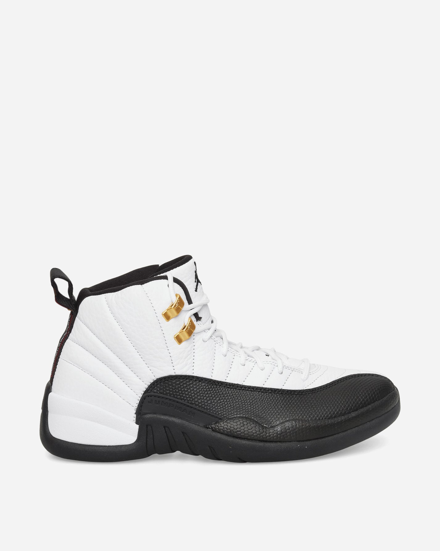 Nike Jordan Air Jordan 12 Retro Men's Shoes White/Black-Taxi Sneakers Mid CT8013-117