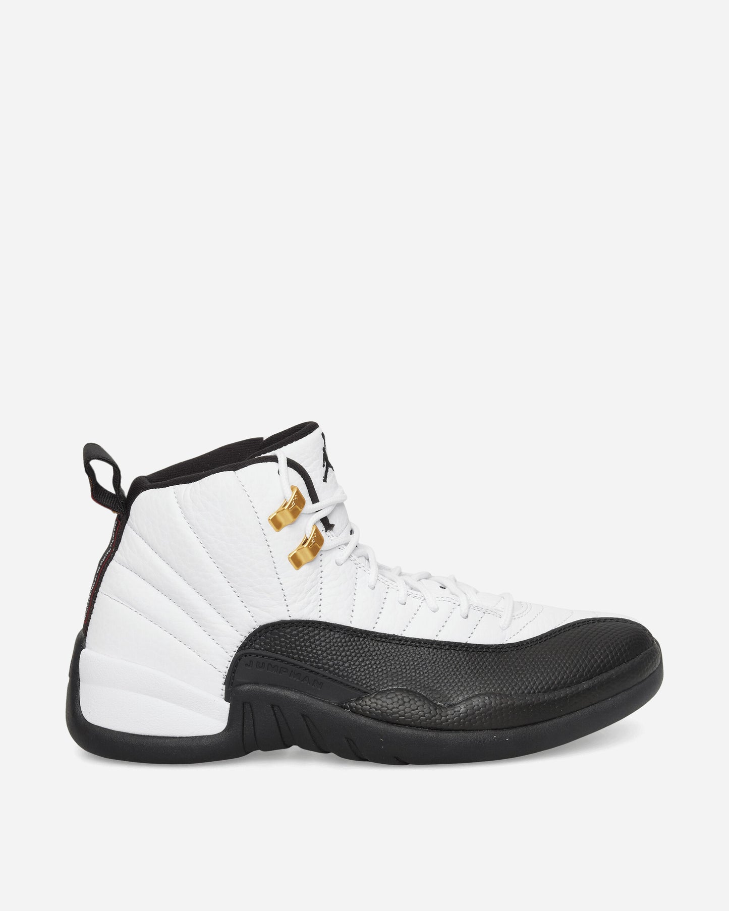 Nike Jordan Air Jordan 12 Retro Men's Shoes White/Black-Taxi Sneakers Mid CT8013-117