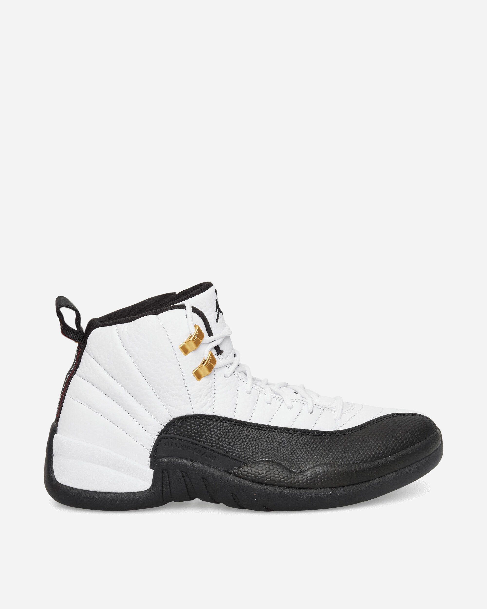 Nike Jordan Air Jordan 12 Retro Men's Shoes White/Black-Taxi Sneakers Mid CT8013-117