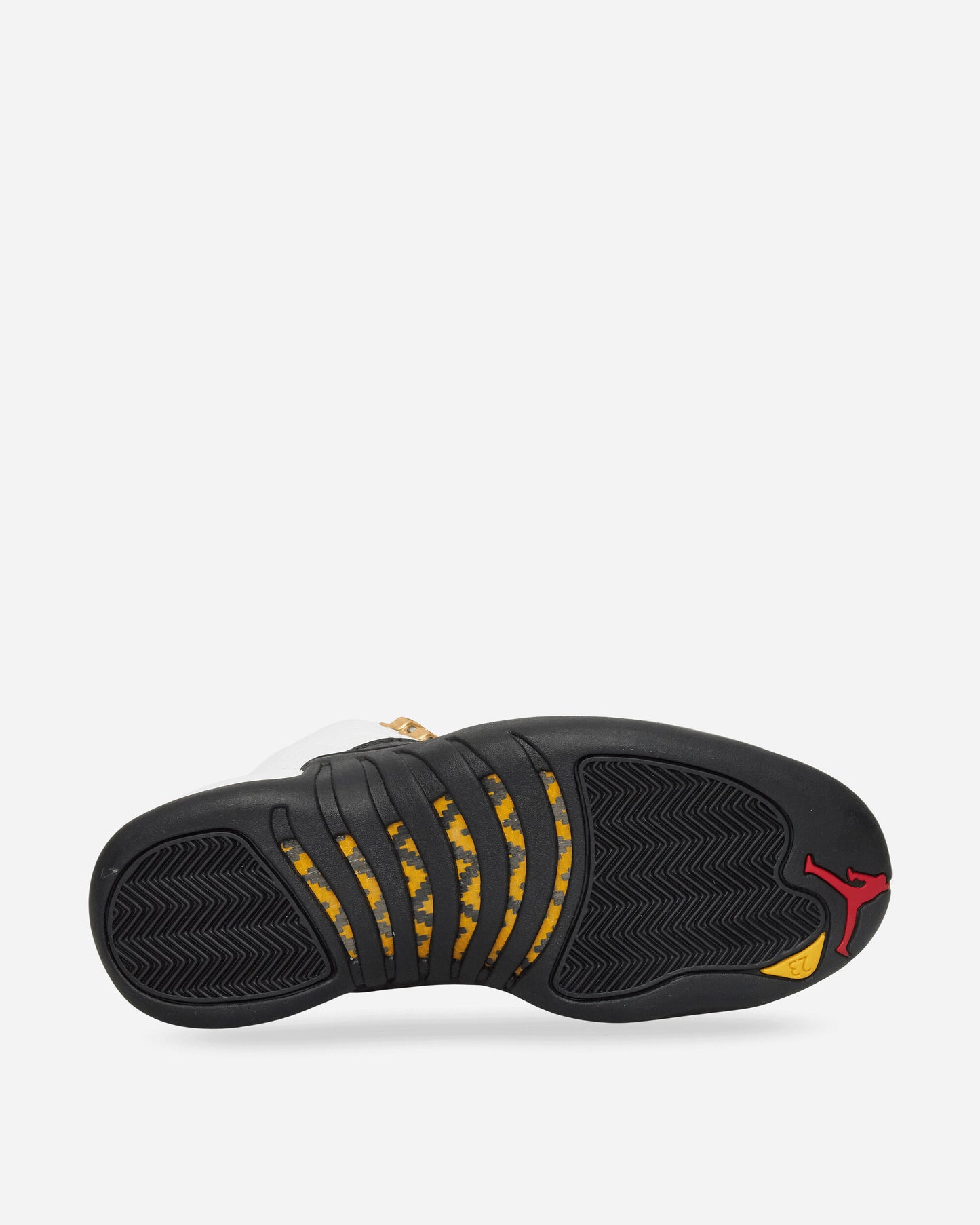 Nike Jordan Air Jordan 12 Retro Men's Shoes White/Black-Taxi Sneakers Mid CT8013-117