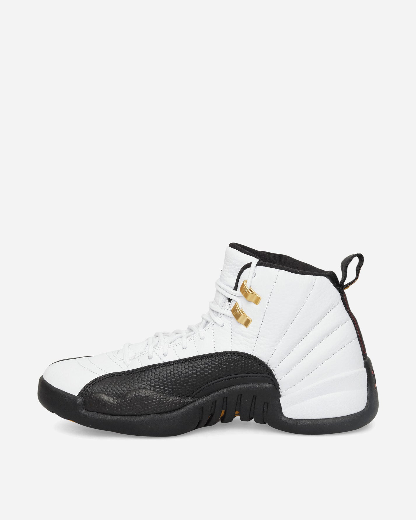 Nike Jordan Air Jordan 12 Retro Men's Shoes White/Black-Taxi Sneakers Mid CT8013-117