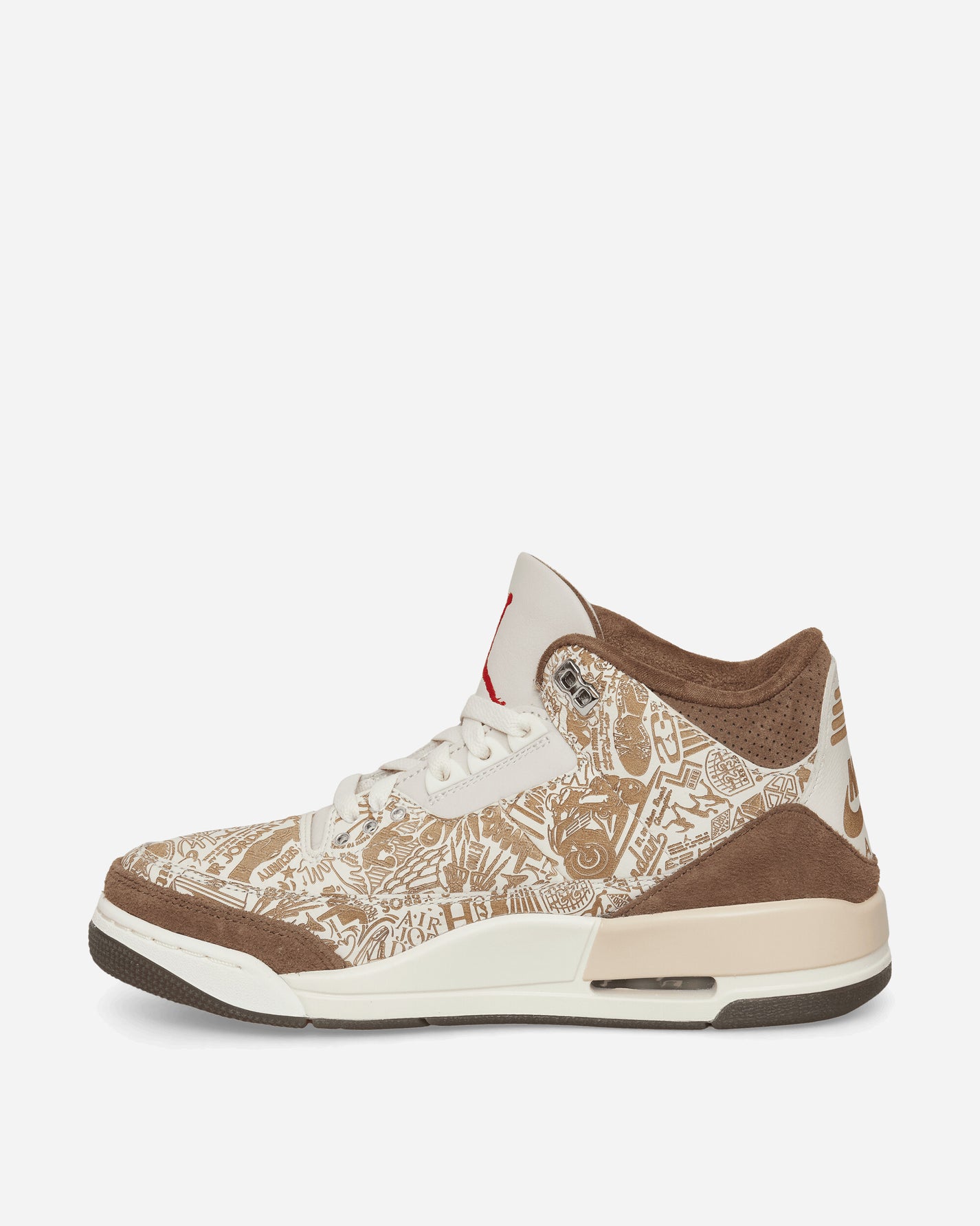 Nike Jordan Air Jordan 3 Retro Laser Phantom/Univ Red Sneakers Mid JA1369-001