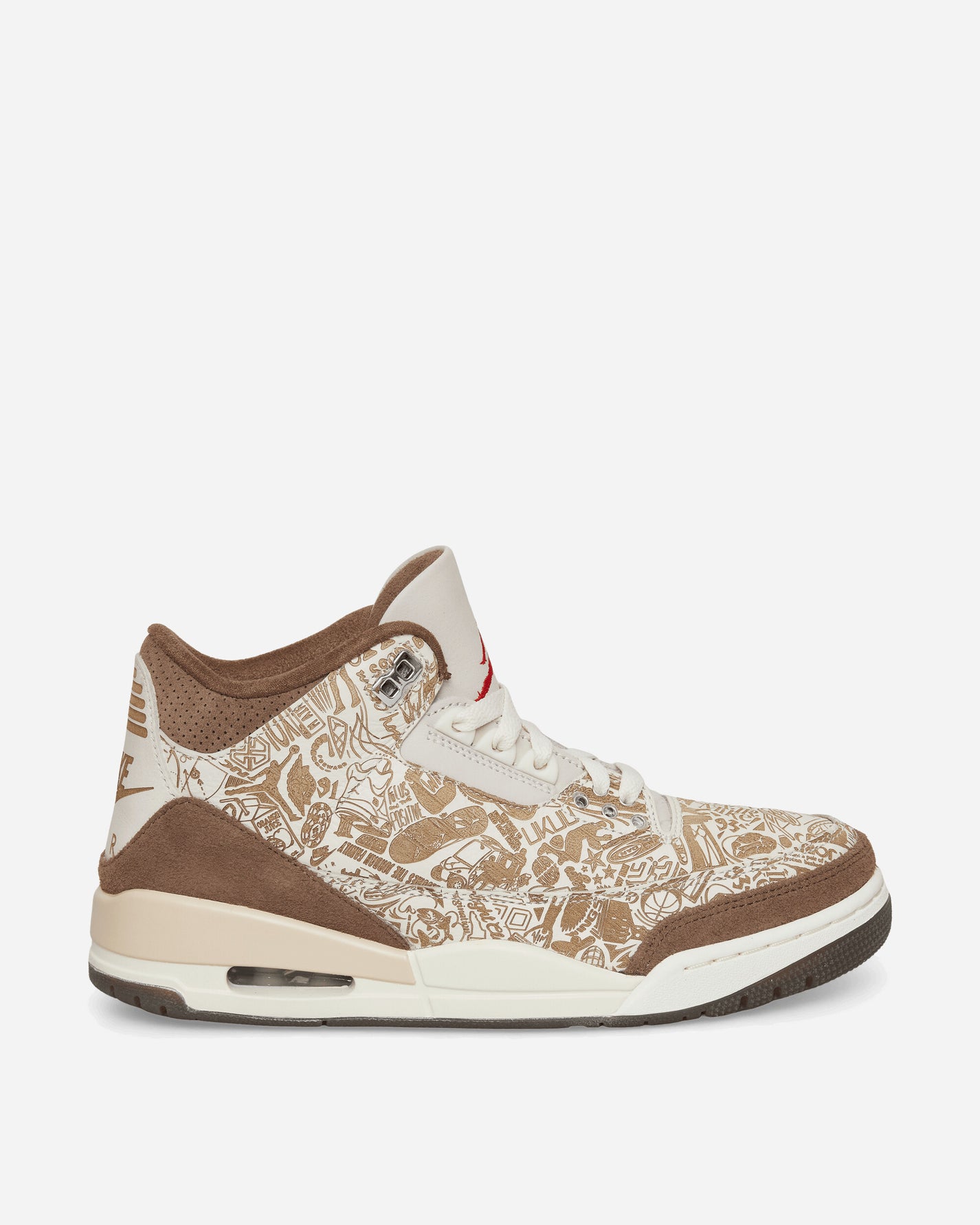 Nike Jordan Air Jordan 3 Retro Laser Phantom/Univ Red Sneakers Mid JA1369-001
