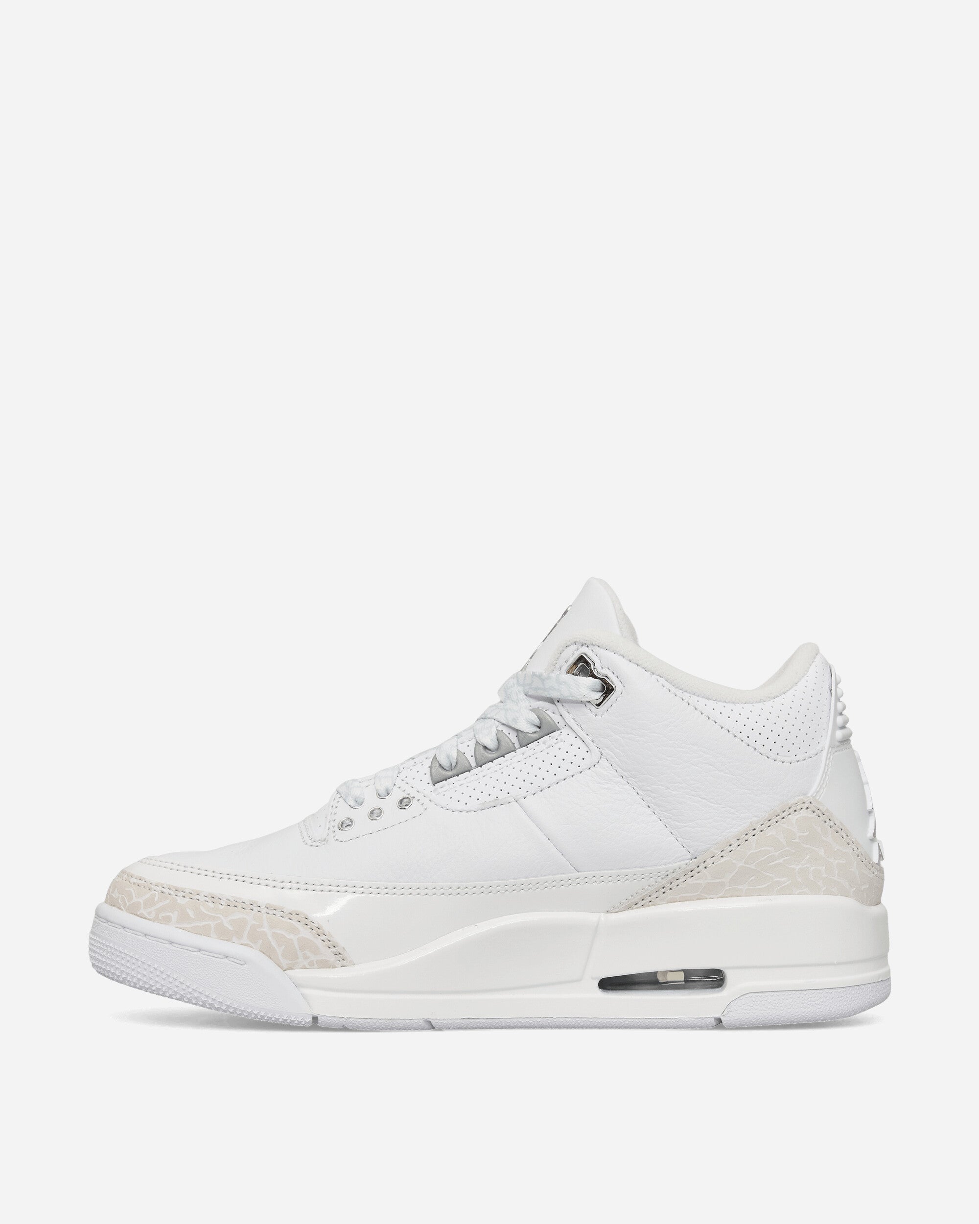 Nike Jordan Air Jordan 3 Retro White/Metallic Silver/White Sneakers Mid CT8532-111