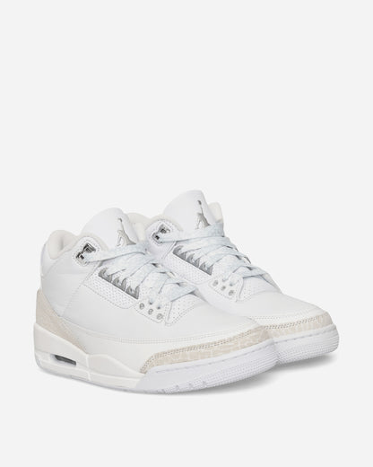 Nike Jordan Air Jordan 3 Retro White/Metallic Silver/White Sneakers Mid CT8532-111