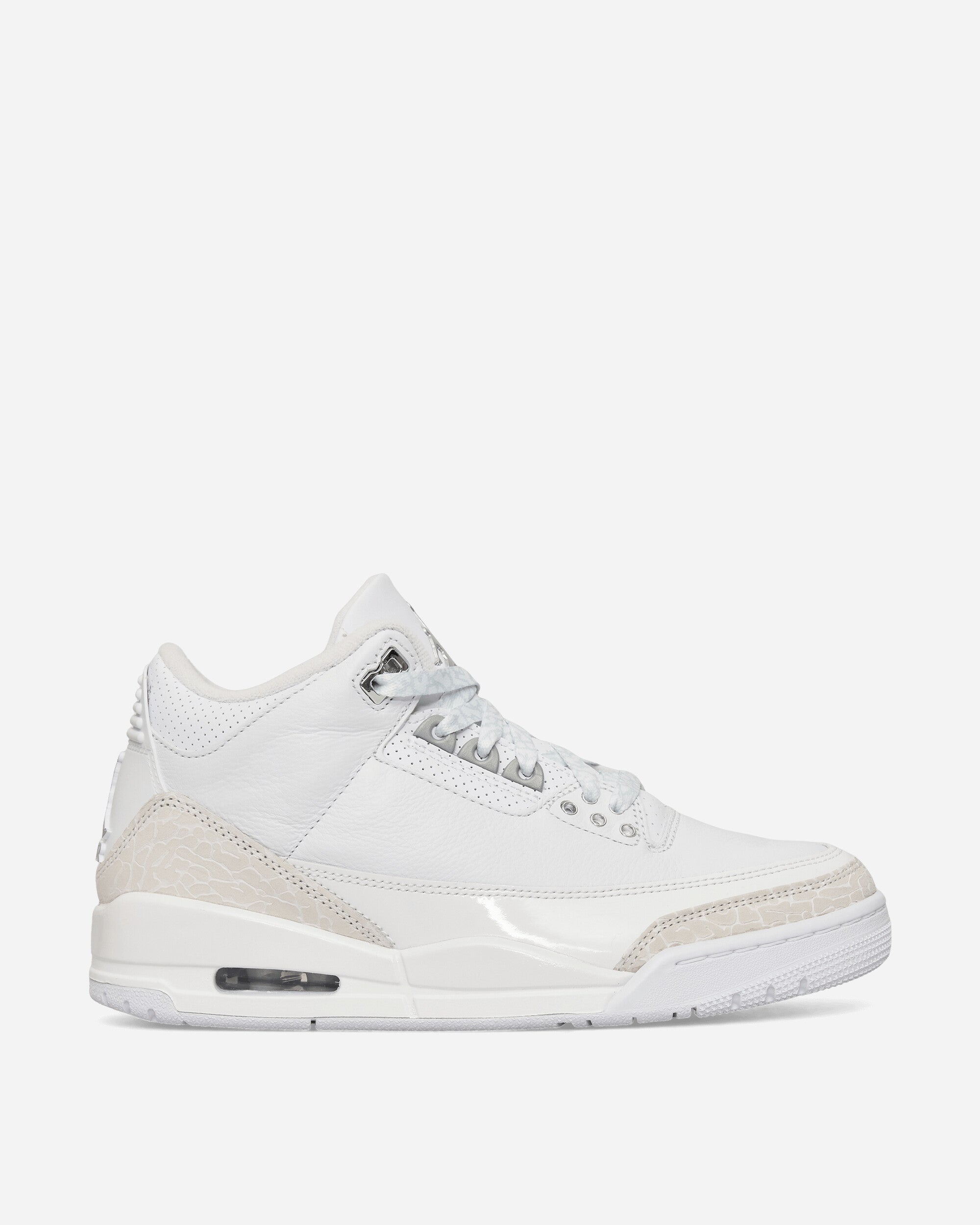 Nike Jordan Air Jordan 3 Retro White/Metallic Silver/White Sneakers Mid CT8532-111
