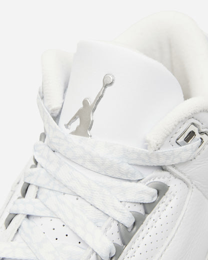 Nike Jordan Air Jordan 3 Retro White/Metallic Silver/White Sneakers Mid CT8532-111