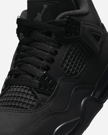 Nike Jordan Air Jordan 4 Retro Big Kids' Shoes Black/Black-Lt Graphite Sneakers Mid IB4171-010