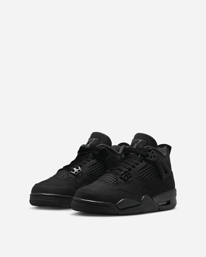 Nike Jordan Air Jordan 4 Retro Big Kids' Shoes Black/Black-Lt Graphite Sneakers Mid IB4171-010