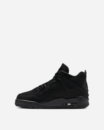 Nike Jordan Air Jordan 4 Retro Big Kids' Shoes Black/Black-Lt Graphite Sneakers Mid IB4171-010