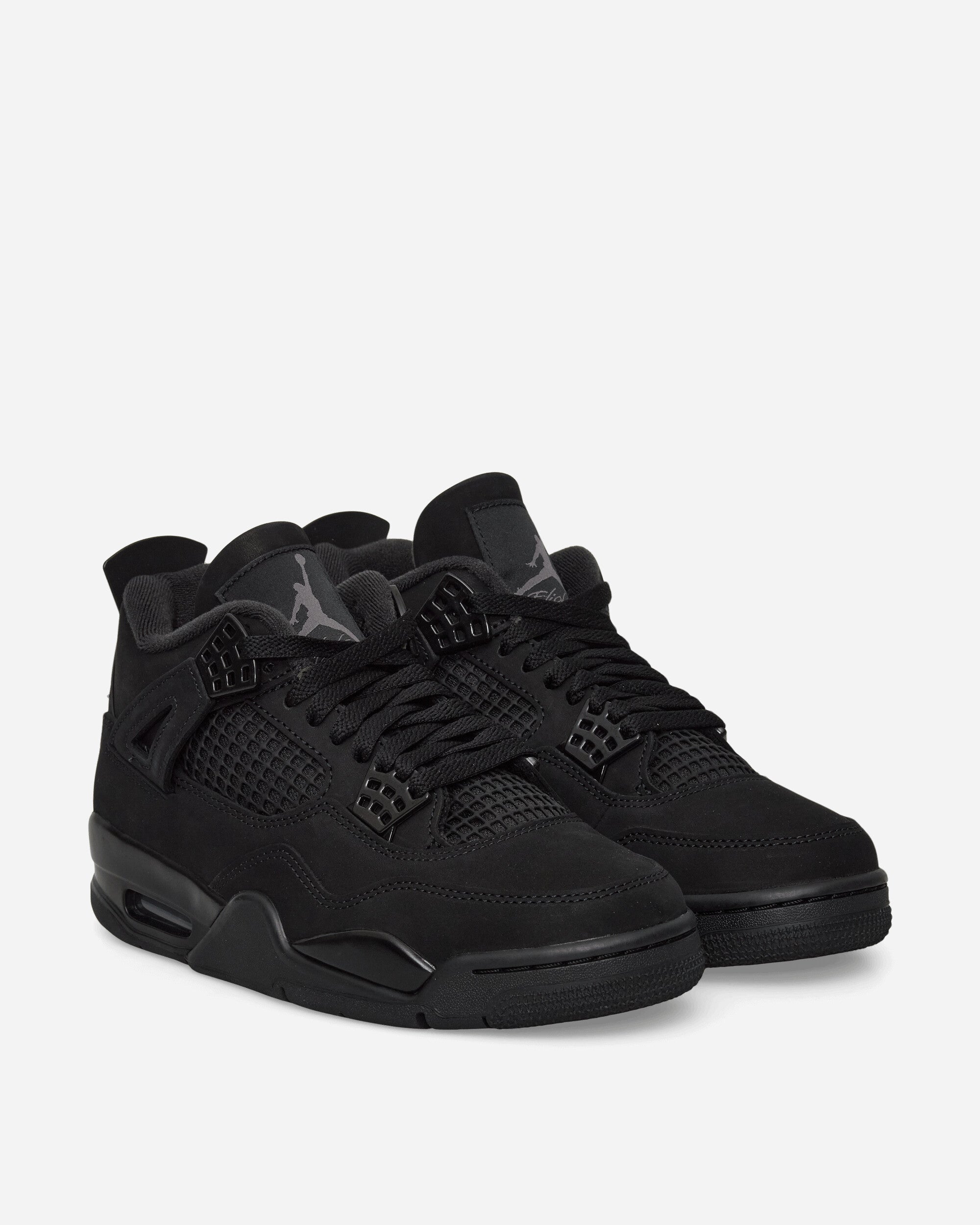 Nike Jordan Air Jordan 4 Retro Men's Shoes Black/Black-Lt Graphite Sneakers Mid FV5029-010